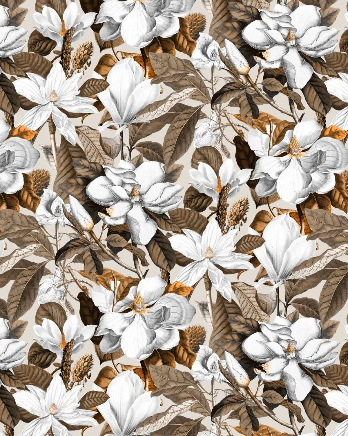 Spring In Bloom Wallpaper from Olive et Oriel where you can shop wallpaper and artworks online