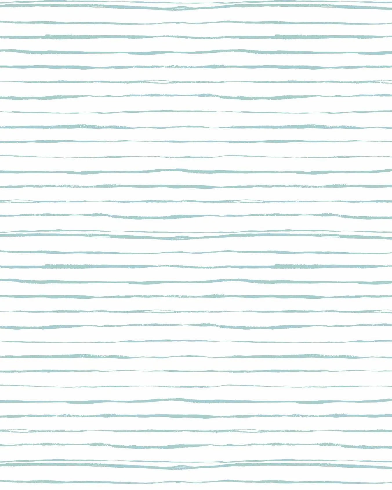Thin Stripe Wallpaper in Blue from Olive et Oriel where you can shop wallpaper and artworks online