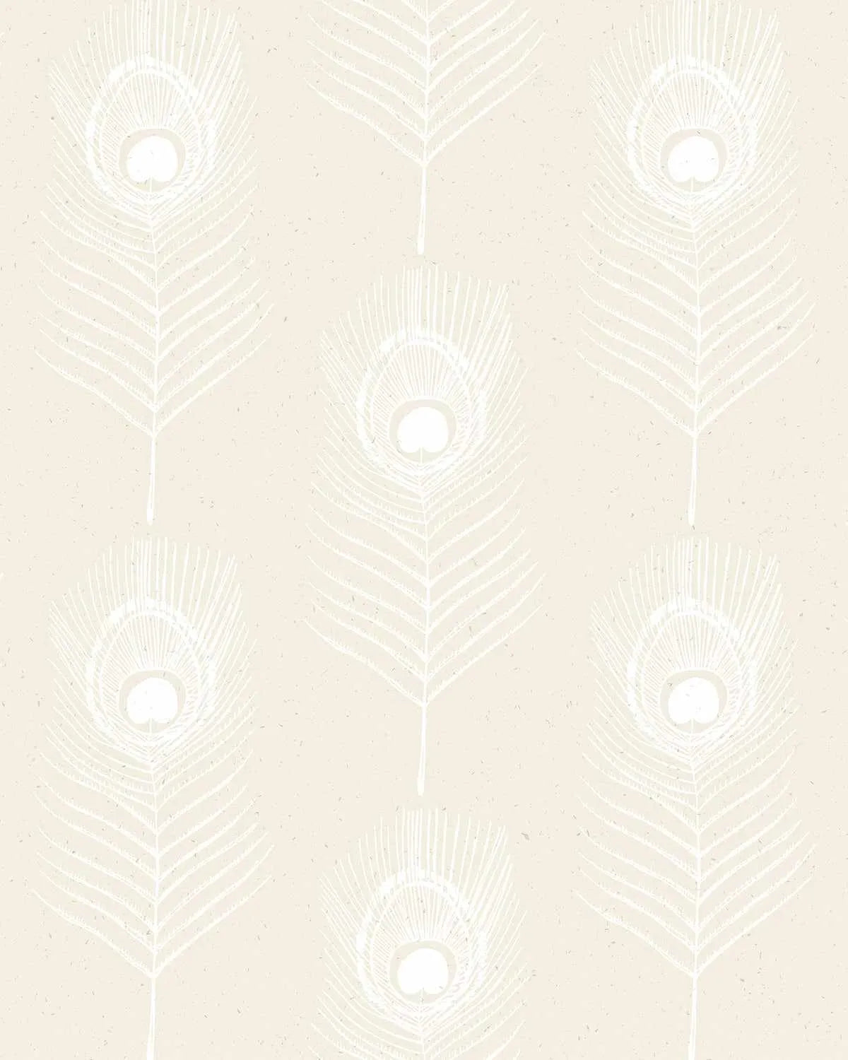 Peacock Stamp Wallpaper from Olive et Oriel where you can shop wallpaper and artworks online