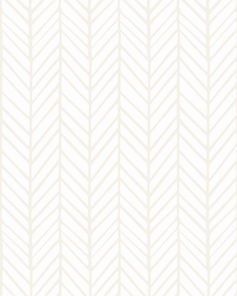 Chevron Wallpaper in Cream from Olive et Oriel where you can shop wallpaper and artworks online