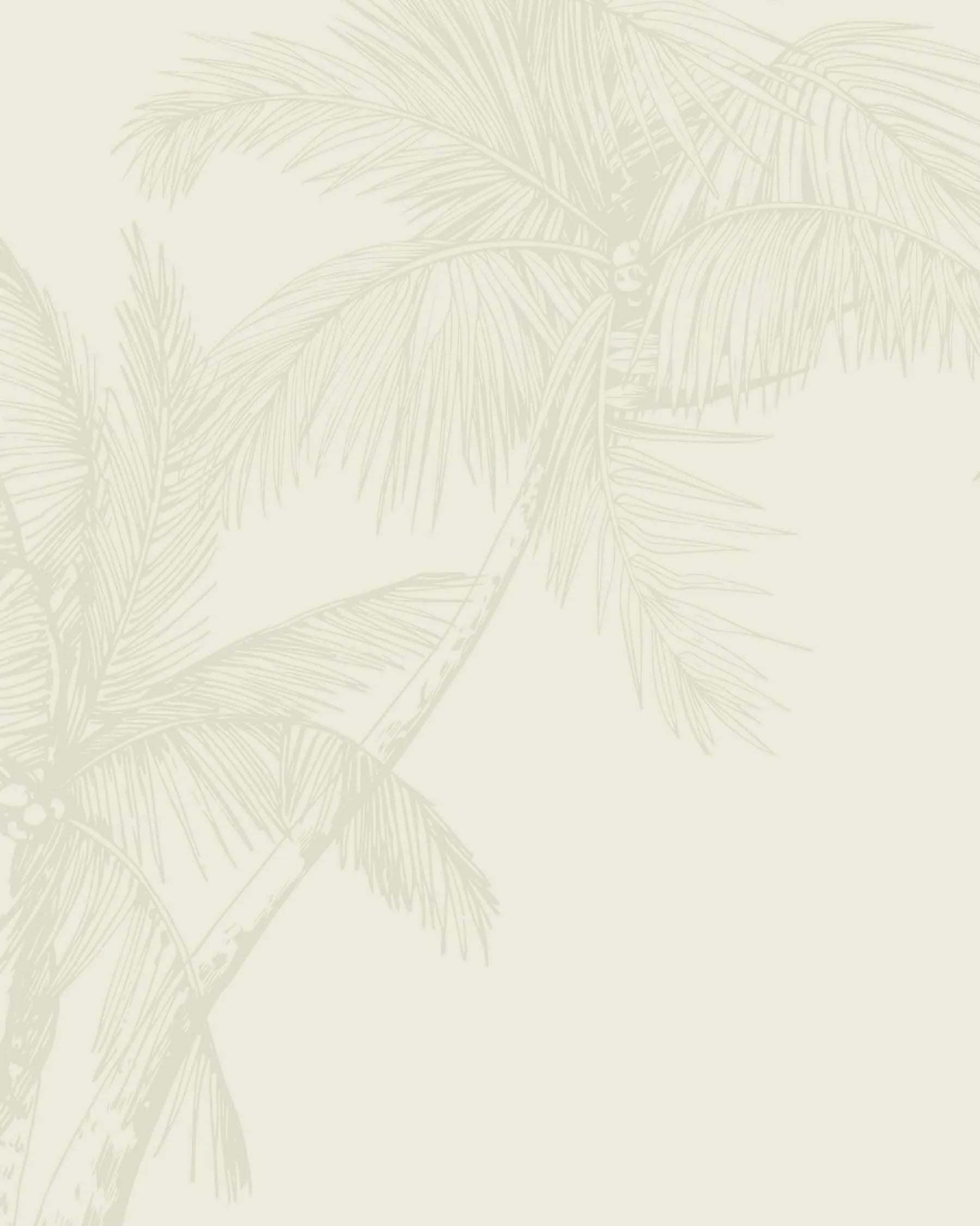 The Palms Wallpaper in New Neutral from Olive et Oriel where you can shop wallpaper and artworks online