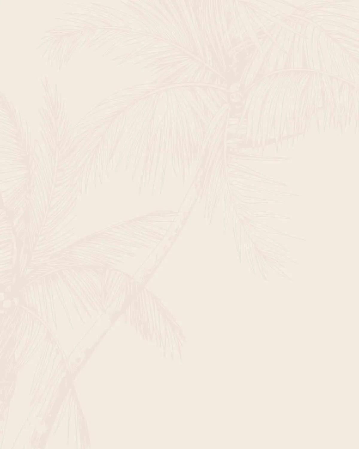 The Palms Wallpaper in Vanilla from Olive et Oriel where you can shop wallpaper and artworks online