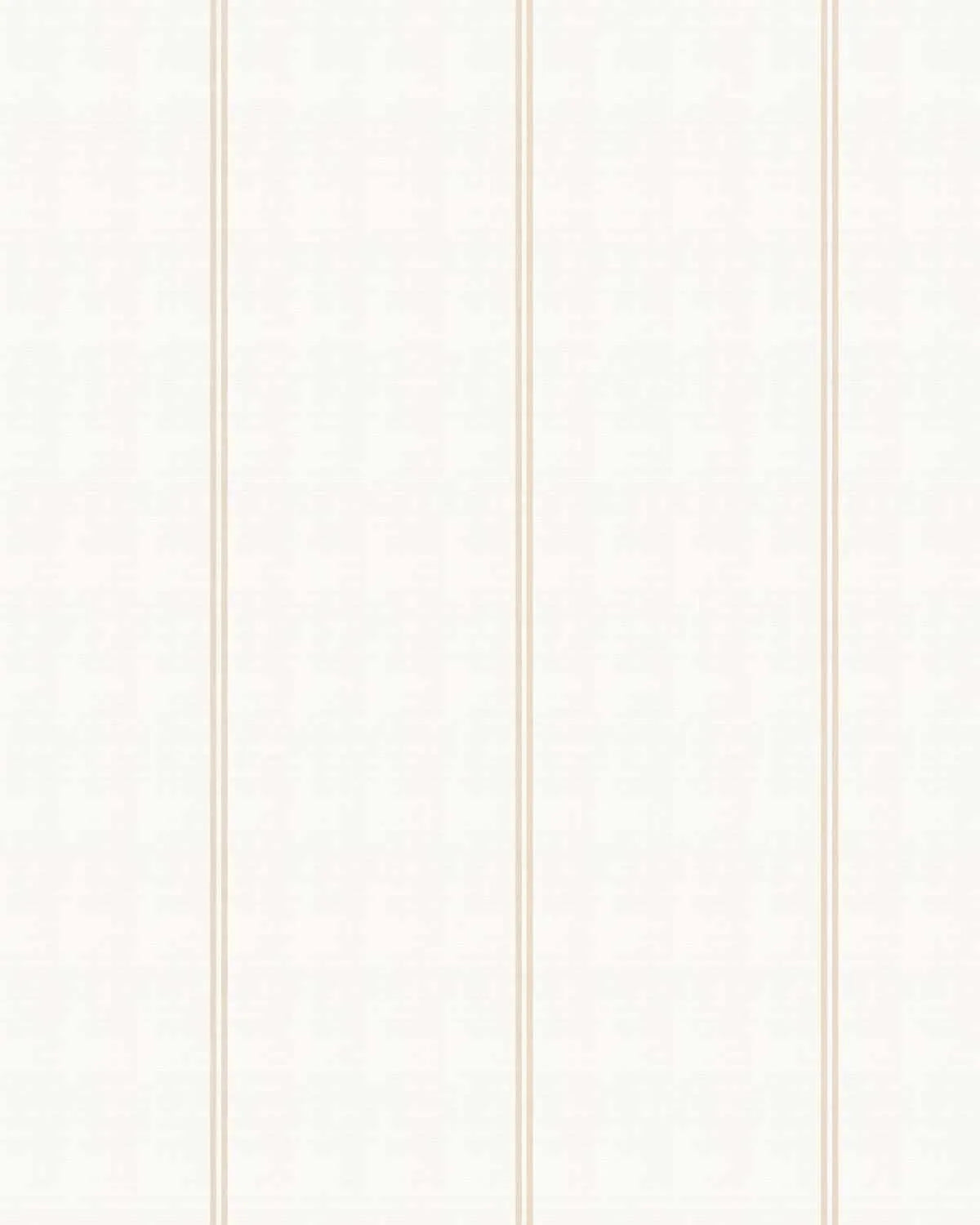 Double Stripe Wallpaper In Beige from Olive et Oriel where you can shop wallpaper and artworks online