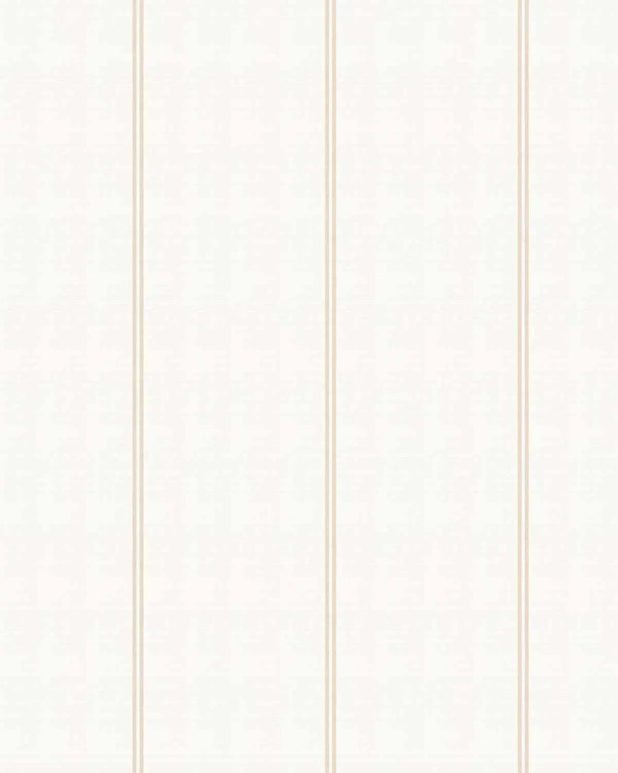Double Stripe Wallpaper In Beige from Olive et Oriel where you can shop wallpaper and artworks online
