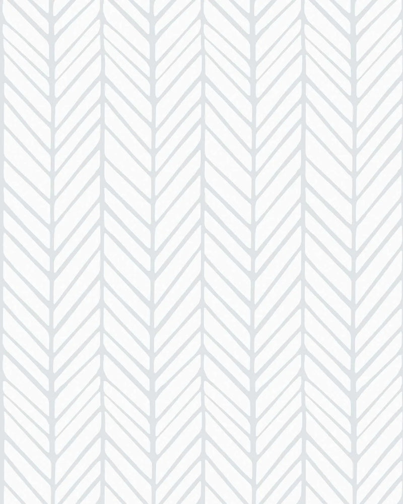 Chevron Wallpaper in Grey from Olive et Oriel where you can shop wallpaper and artworks online