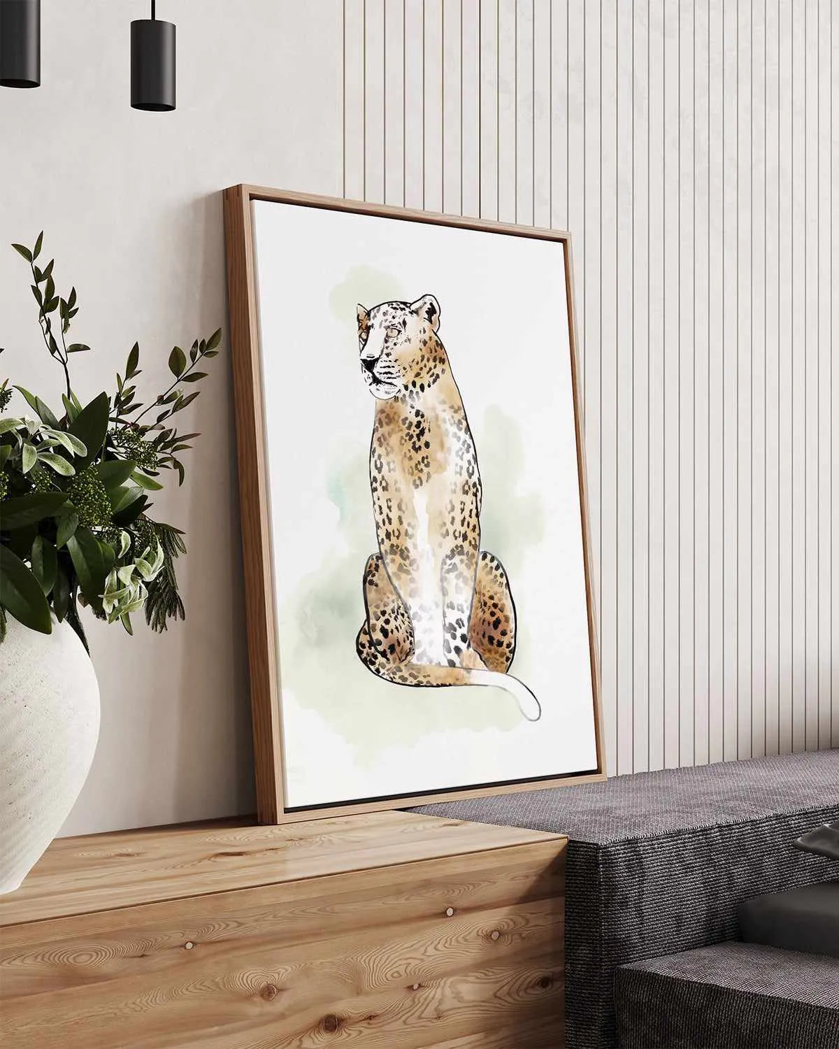 Hidden Threat II | Framed Canvas Art Print from Olive et Oriel where you can shop wallpaper and artworks online