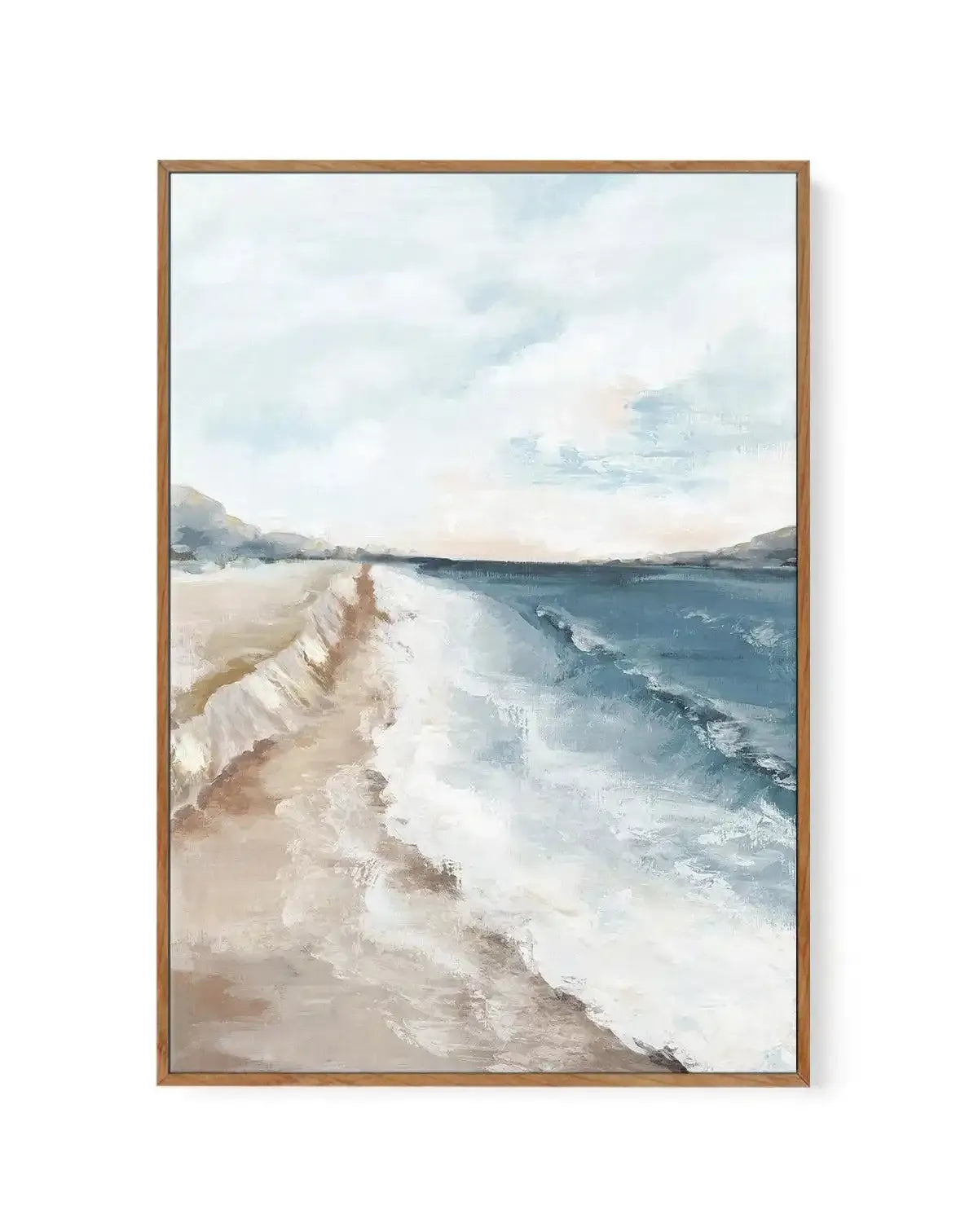 High Tide II | Framed Canvas-CANVAS-You can shop wall art online with Olive et Oriel for everything from abstract art to fun kids wall art. Our beautiful modern art prints and canvas art are available from large canvas prints to wall art paintings and our proudly Australian artwork collection offers only the highest quality framed large wall art and canvas art Australia - You can buy fashion photography prints or Hampton print posters and paintings on canvas from Olive et Oriel and have them del