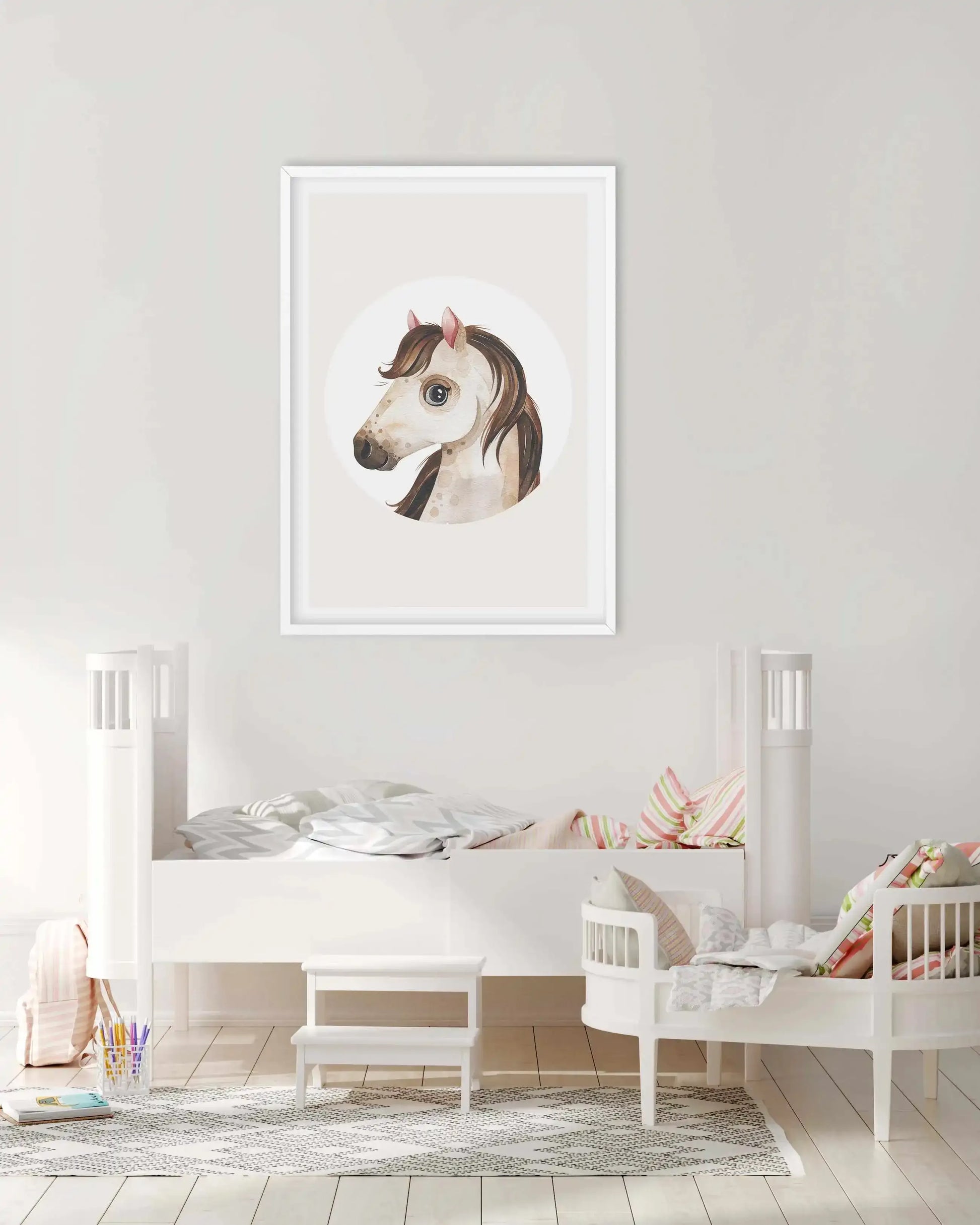 Horse Art Print-PRINT-Olive et Oriel-Olive et Oriel-Buy-Australian-Art-Prints-Online-with-Olive-et-Oriel-Your-Artwork-Specialists-Austrailia-Decorate-With-Coastal-Photo-Wall-Art-Prints-From-Our-Beach-House-Artwork-Collection-Fine-Poster-and-Framed-Artwork