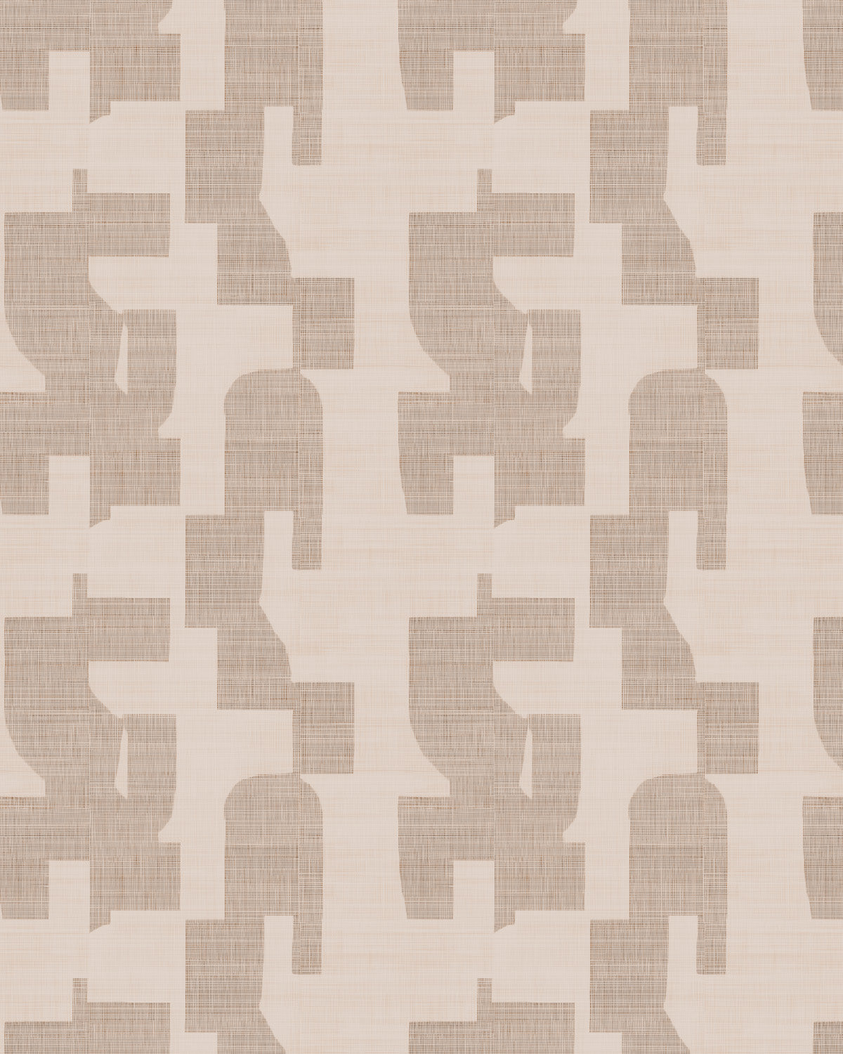 Hotham in Taupe Commercial Vinyl Wallcovering-Commercial Wallcoverings-Olive et Oriel-Luxury commercial-grade embossed and textured vinyl wallcovering durable fire-rated washable stain-resistant and customizable perfect for hotels offices retail childcare healthcare and hospital spaces vinyl wallpaper