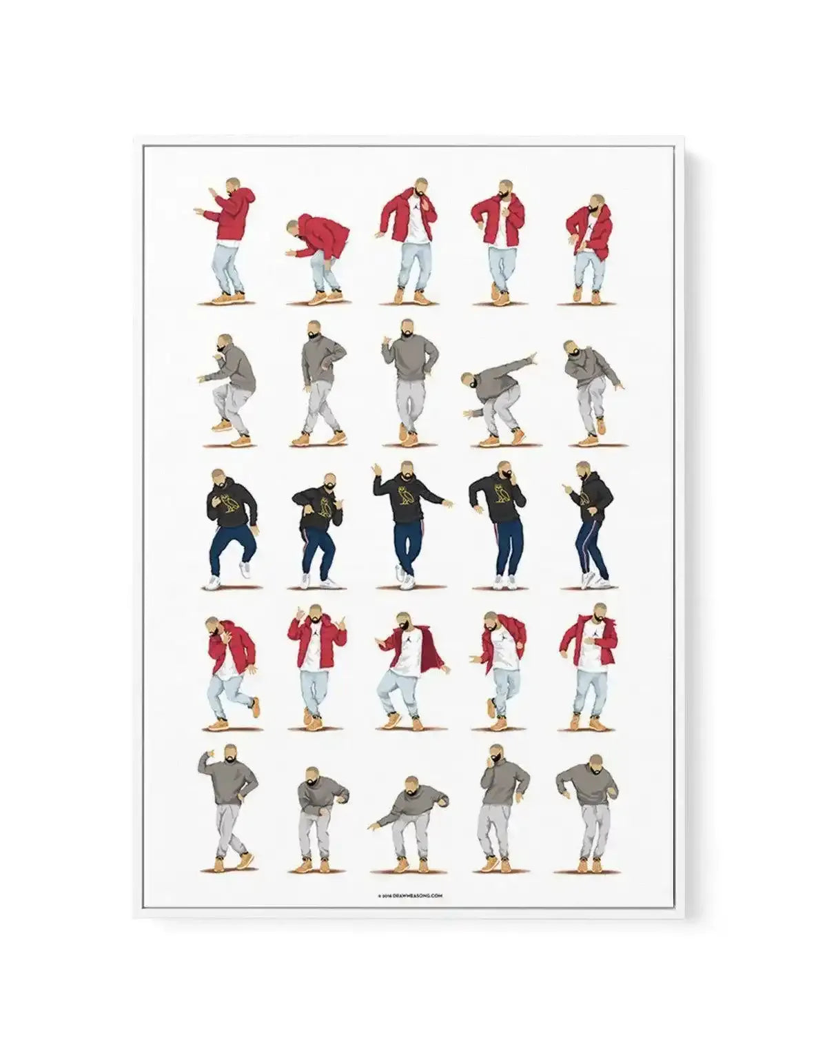 Hotline Bling | Draw Me A Song Collection | Framed Canvas-CANVAS-You can shop wall art online with Olive et Oriel for everything from abstract art to fun kids wall art. Our beautiful modern art prints and canvas art are available from large canvas prints to wall art paintings and our proudly Australian artwork collection offers only the highest quality framed large wall art and canvas art Australia - You can buy fashion photography prints or Hampton print posters and paintings on canvas from Oli