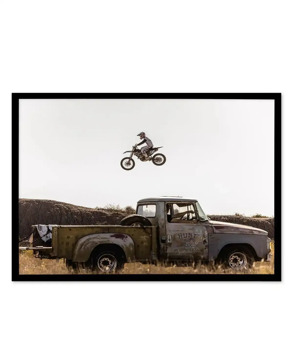 Hunt Bros By Tim Harris Art Print-PRINT-Olive et Oriel-Tim Harris-A5 | 5.8" x 8.3" | 14.8 x 21cm-Black-With White Border-Buy-Australian-Art-Prints-Online-with-Olive-et-Oriel-Your-Artwork-Specialists-Austrailia-Decorate-With-Coastal-Photo-Wall-Art-Prints-From-Our-Beach-House-Artwork-Collection-Fine-Poster-and-Framed-Artwork