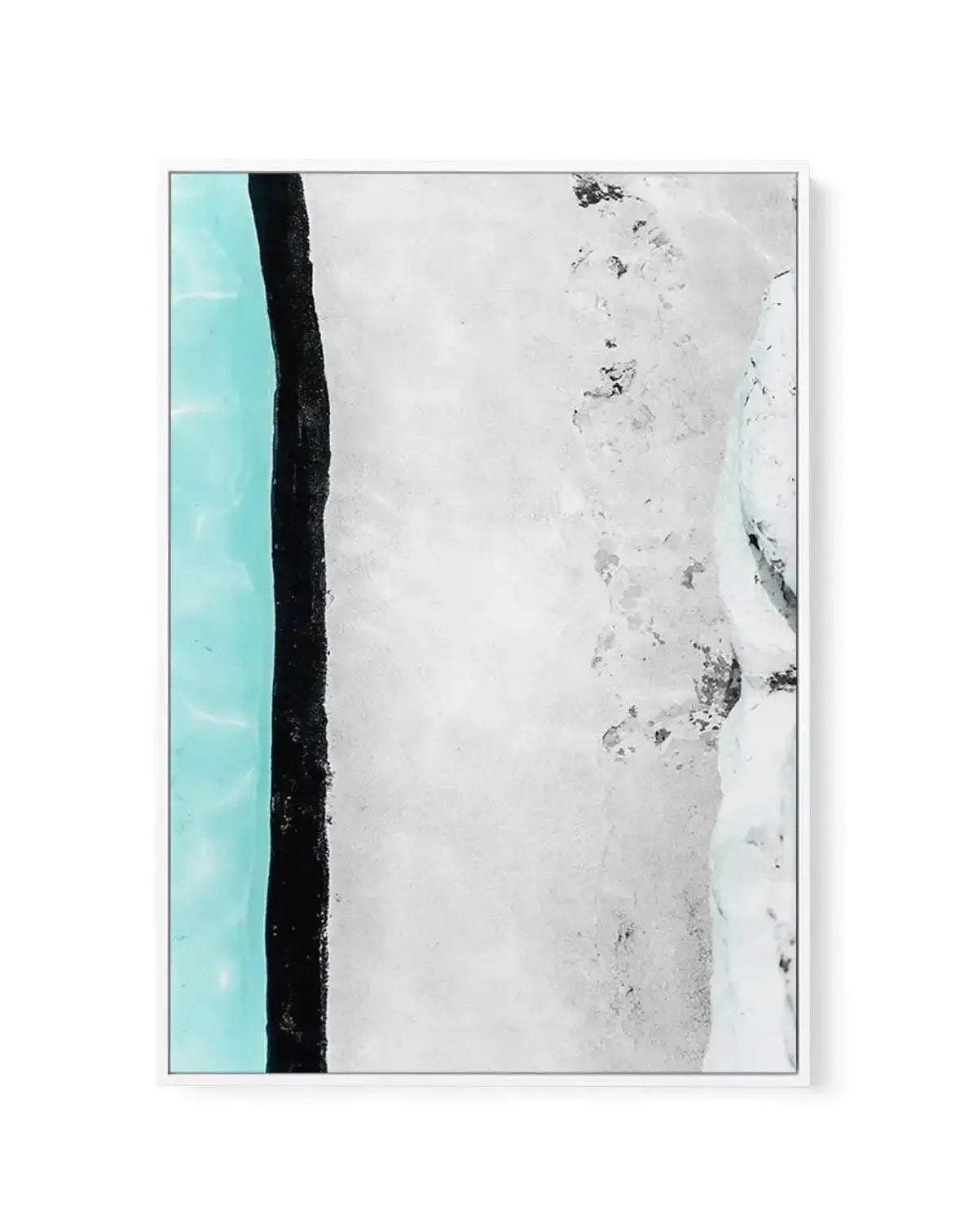 Icebergs Abstract I | Framed Canvas-CANVAS-You can shop wall art online with Olive et Oriel for everything from abstract art to fun kids wall art. Our beautiful modern art prints and canvas art are available from large canvas prints to wall art paintings and our proudly Australian artwork collection offers only the highest quality framed large wall art and canvas art Australia - You can buy fashion photography prints or Hampton print posters and paintings on canvas from Olive et Oriel and have t