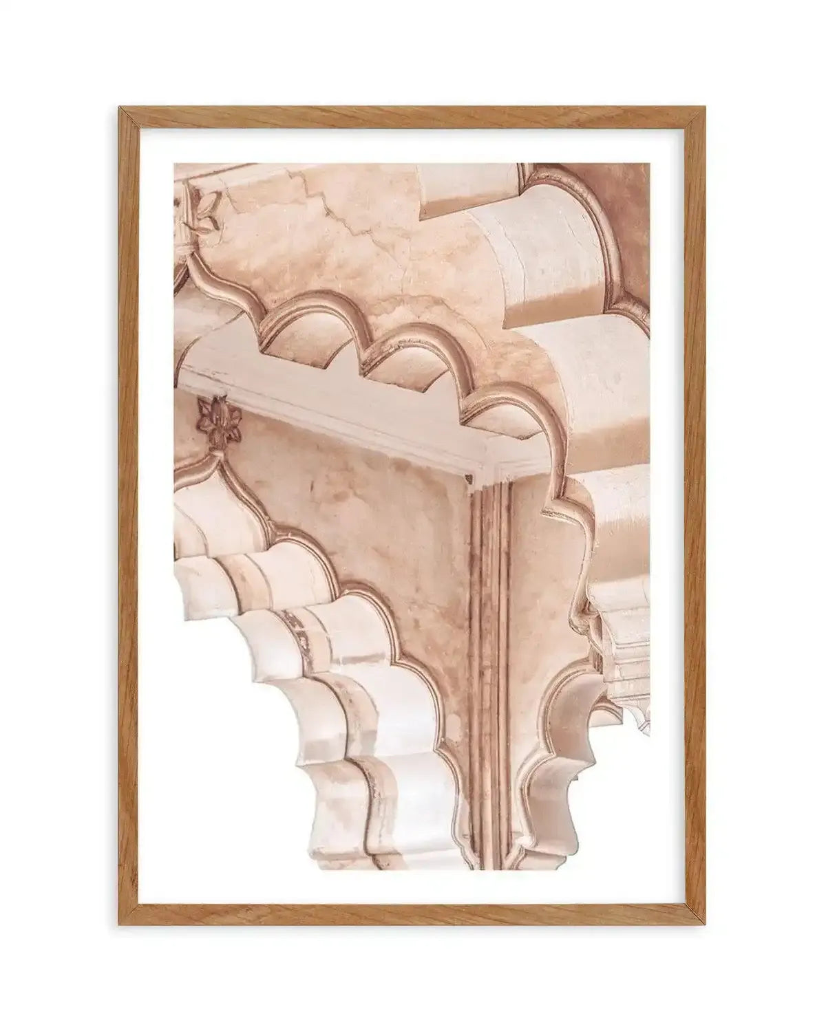 Imperial Arches I Art Print-PRINT-Olive et Oriel-Olive et Oriel-50x70 cm | 19.6" x 27.5"-Walnut-With White Border-Buy-Australian-Art-Prints-Online-with-Olive-et-Oriel-Your-Artwork-Specialists-Austrailia-Decorate-With-Coastal-Photo-Wall-Art-Prints-From-Our-Beach-House-Artwork-Collection-Fine-Poster-and-Framed-Artwork