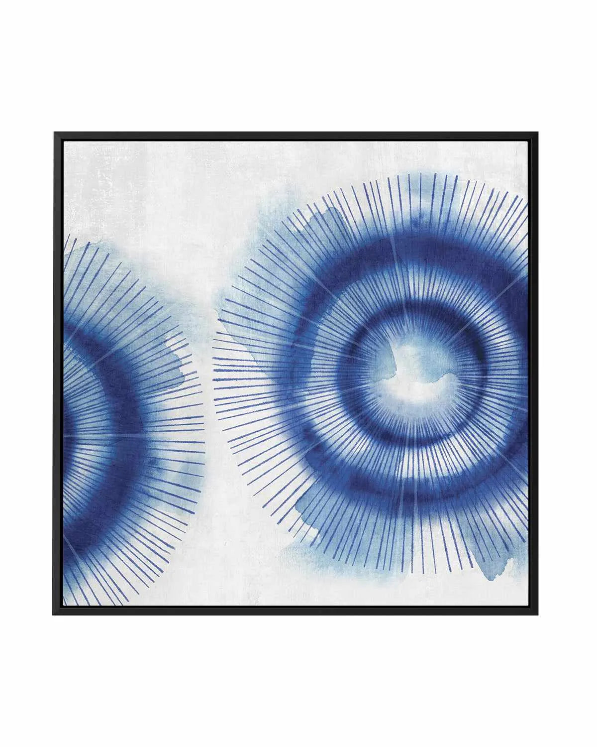 In the Blues II | Framed Canvas Art Print from Olive et Oriel where you can shop wallpaper and artworks online