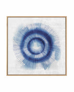 In the Blues III | Framed Canvas Art Print