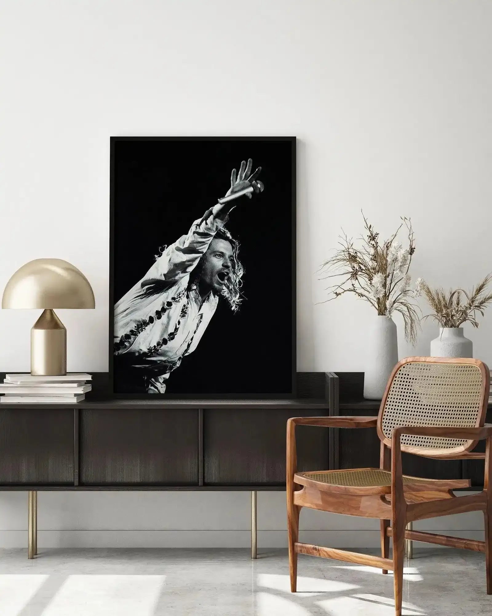 INXS | Tony Mott Collection Art Print-PRINT-Olive et Oriel-Olive et Oriel-Buy-Australian-Art-Prints-Online-with-Olive-et-Oriel-Your-Artwork-Specialists-Austrailia-Decorate-With-Coastal-Photo-Wall-Art-Prints-From-Our-Beach-House-Artwork-Collection-Fine-Poster-and-Framed-Artwork