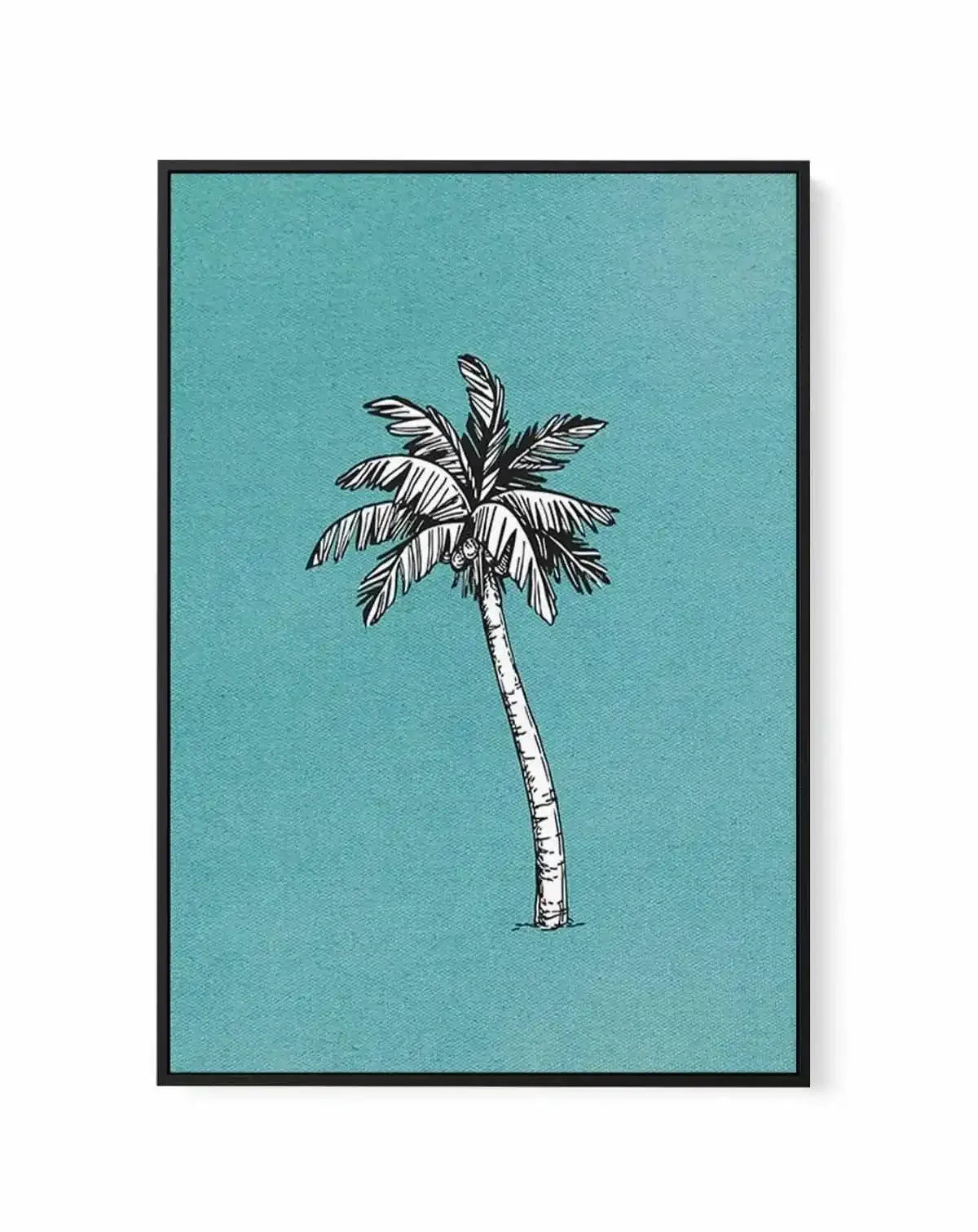 Island Palm I | Framed Canvas Art Print from Olive et Oriel where you can shop wallpaper and artworks online
