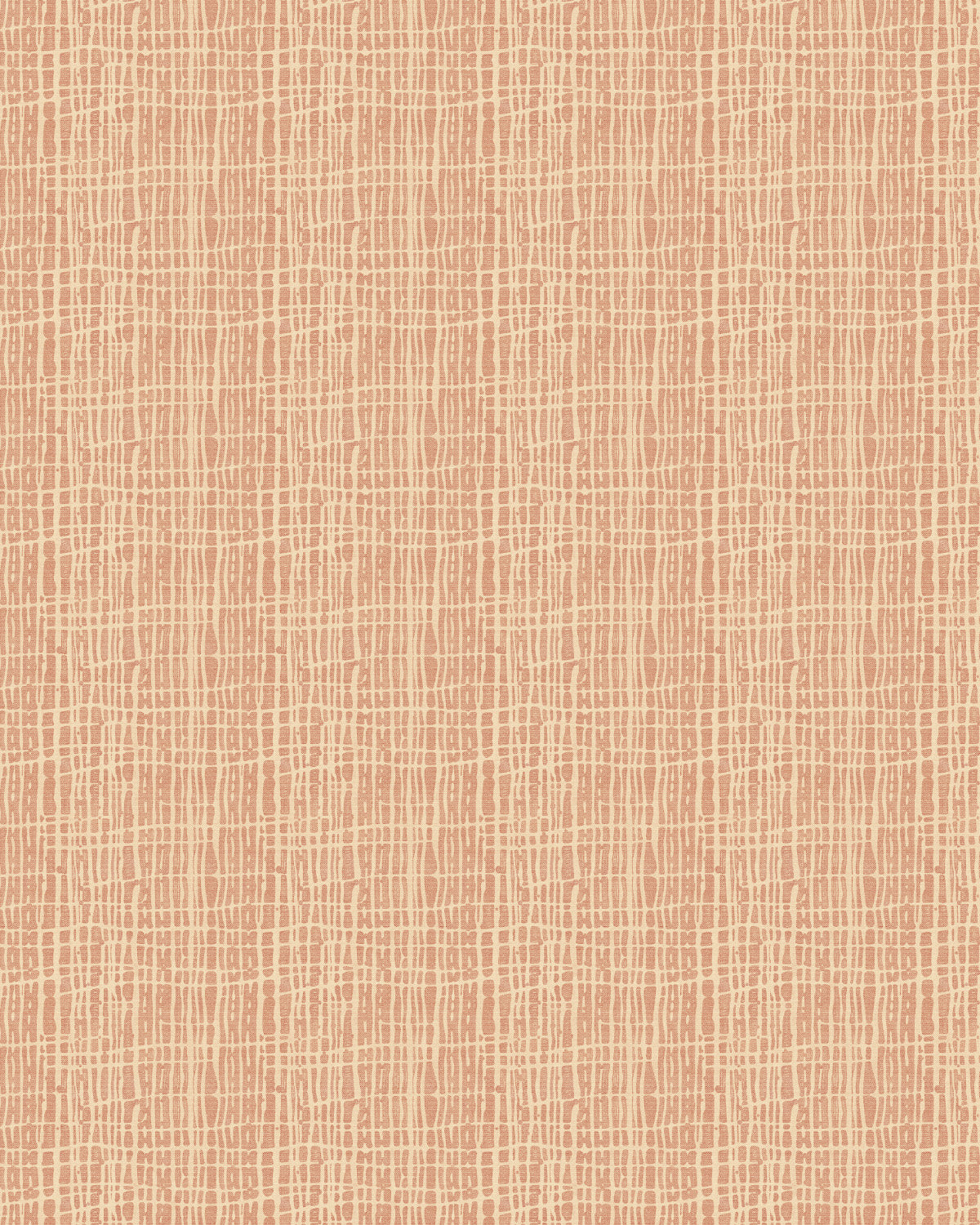 Java in Terracotta Commercial Vinyl Wallcovering