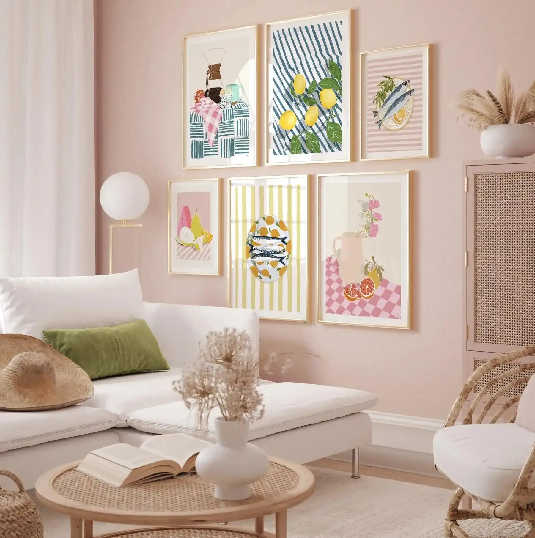 Watermelon Sugar by Jenny Liz Rome Art Print-PRINT-Olive et Oriel-Jenny Liz Rome-Buy-Australian-Art-Prints-Online-with-Olive-et-Oriel-Your-Artwork-Specialists-Austrailia-Decorate-With-Coastal-Photo-Wall-Art-Prints-From-Our-Beach-House-Artwork-Collection-Fine-Poster-and-Framed-Artwork