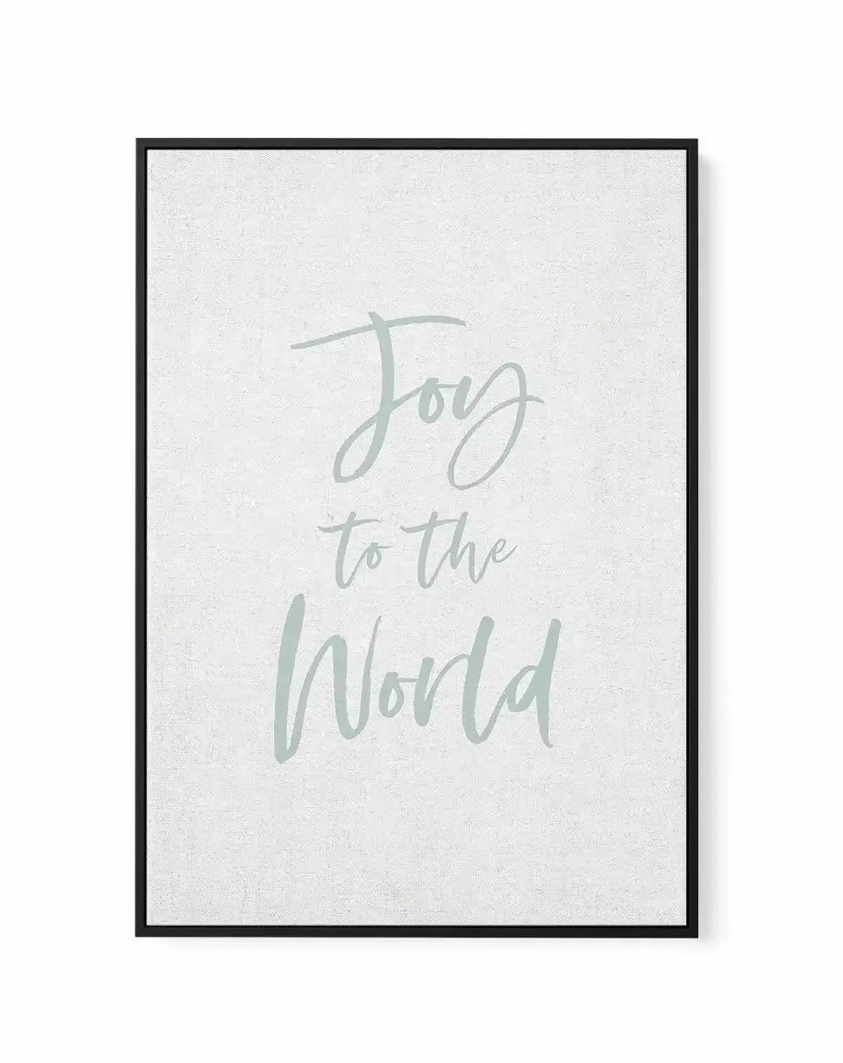 Joy to the World | Framed Canvas-CANVAS-You can shop wall art online with Olive et Oriel for everything from abstract art to fun kids wall art. Our beautiful modern art prints and canvas art are available from large canvas prints to wall art paintings and our proudly Australian artwork collection offers only the highest quality framed large wall art and canvas art Australia - You can buy fashion photography prints or Hampton print posters and paintings on canvas from Olive et Oriel and have them