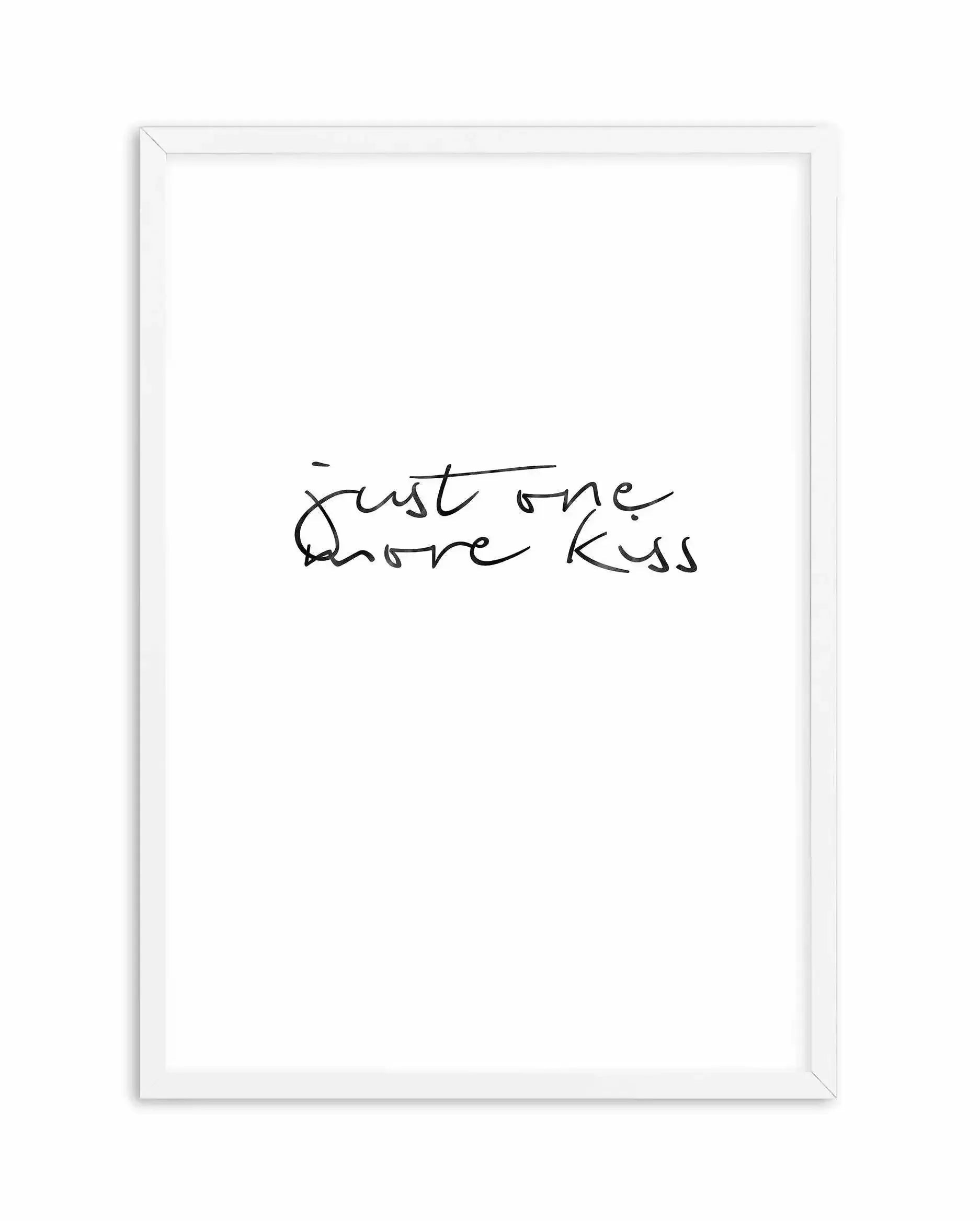 Just One More Kiss | PT Art Print-PRINT-Olive et Oriel-Olive et Oriel-A5 | 5.8" x 8.3" | 14.8 x 21cm-White-With White Border-Buy-Australian-Art-Prints-Online-with-Olive-et-Oriel-Your-Artwork-Specialists-Austrailia-Decorate-With-Coastal-Photo-Wall-Art-Prints-From-Our-Beach-House-Artwork-Collection-Fine-Poster-and-Framed-Artwork