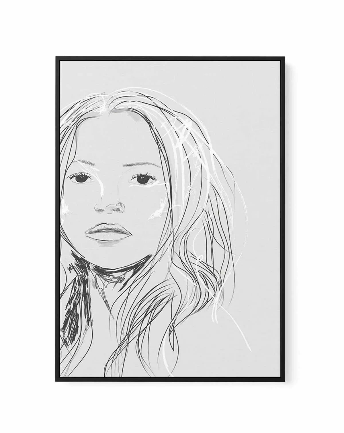 Kate | Framed Canvas-CANVAS-You can shop wall art online with Olive et Oriel for everything from abstract art to fun kids wall art. Our beautiful modern art prints and canvas art are available from large canvas prints to wall art paintings and our proudly Australian artwork collection offers only the highest quality framed large wall art and canvas art Australia - You can buy fashion photography prints or Hampton print posters and paintings on canvas from Olive et Oriel and have them delivered t