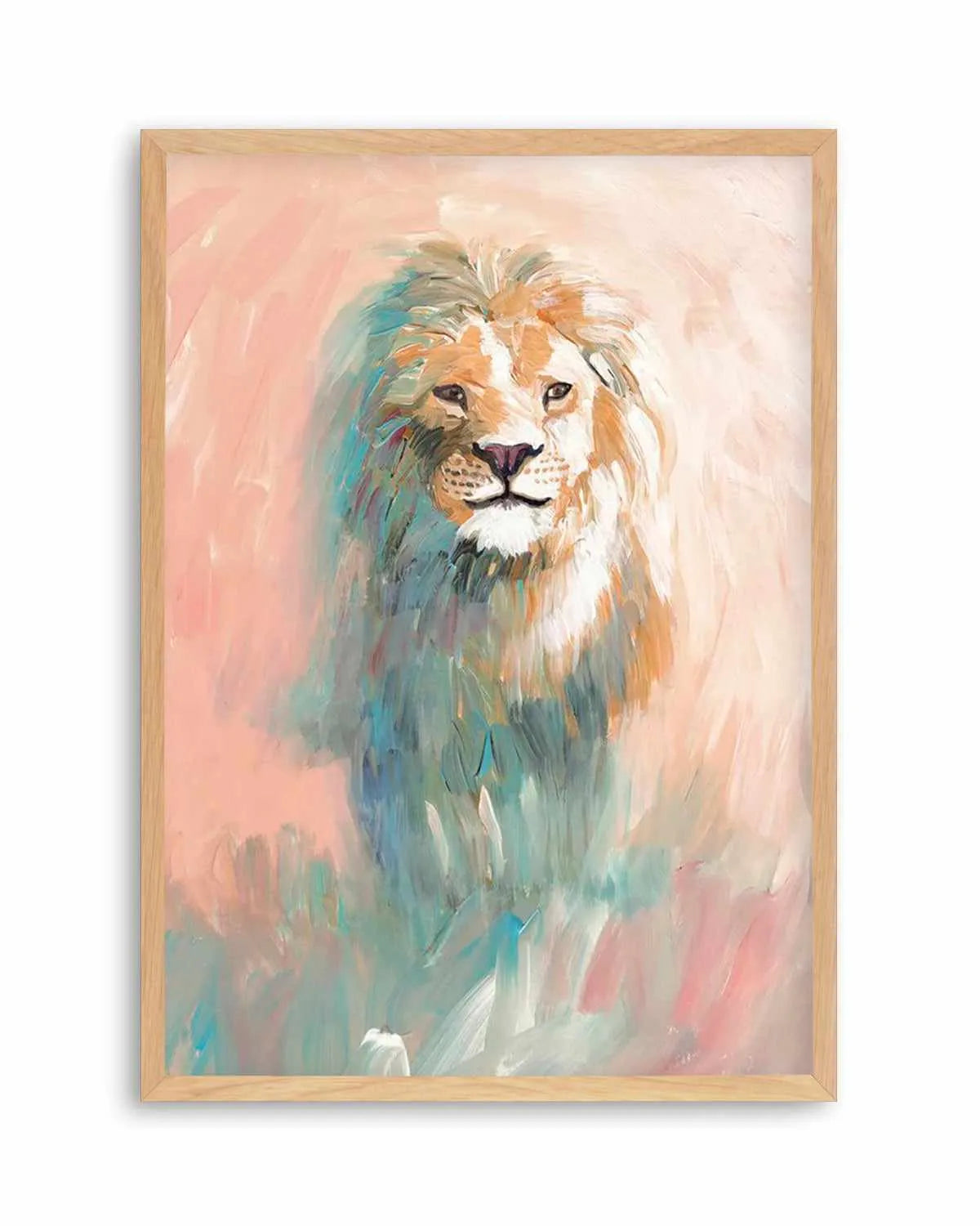 King of the Jungle Art Print from Olive et Oriel where you can shop wallpaper and artworks online