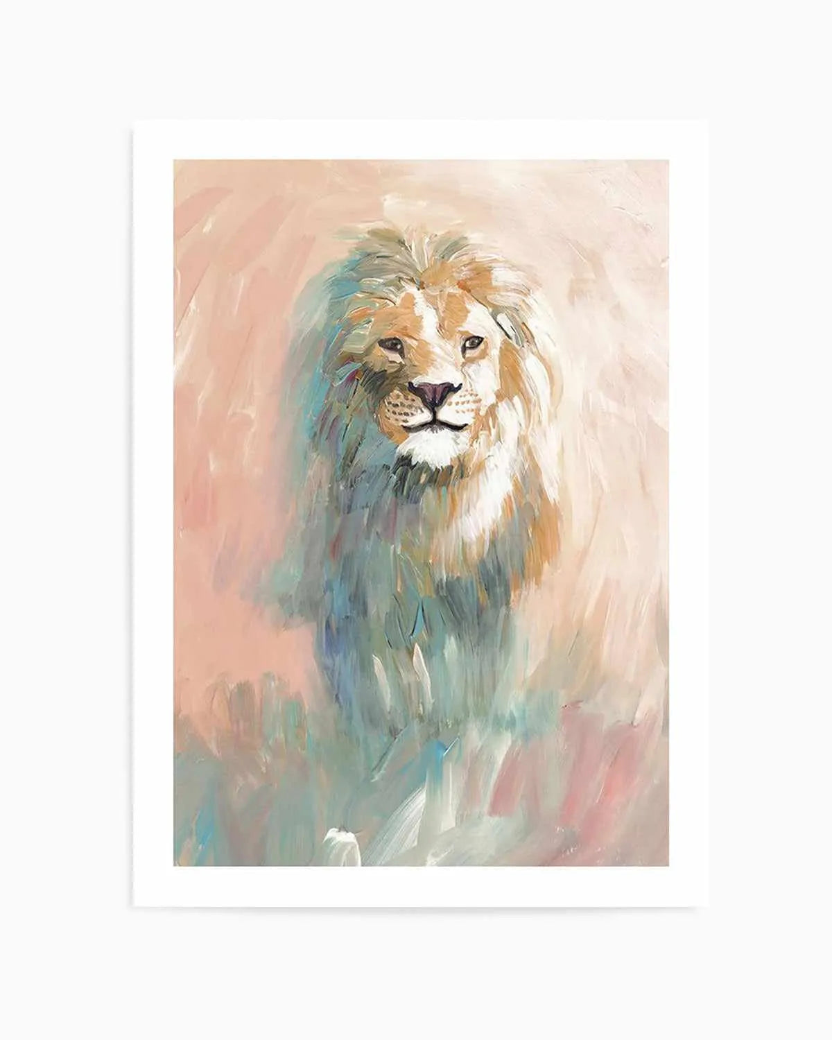 King of the Jungle Art Print from Olive et Oriel where you can shop wallpaper and artworks online