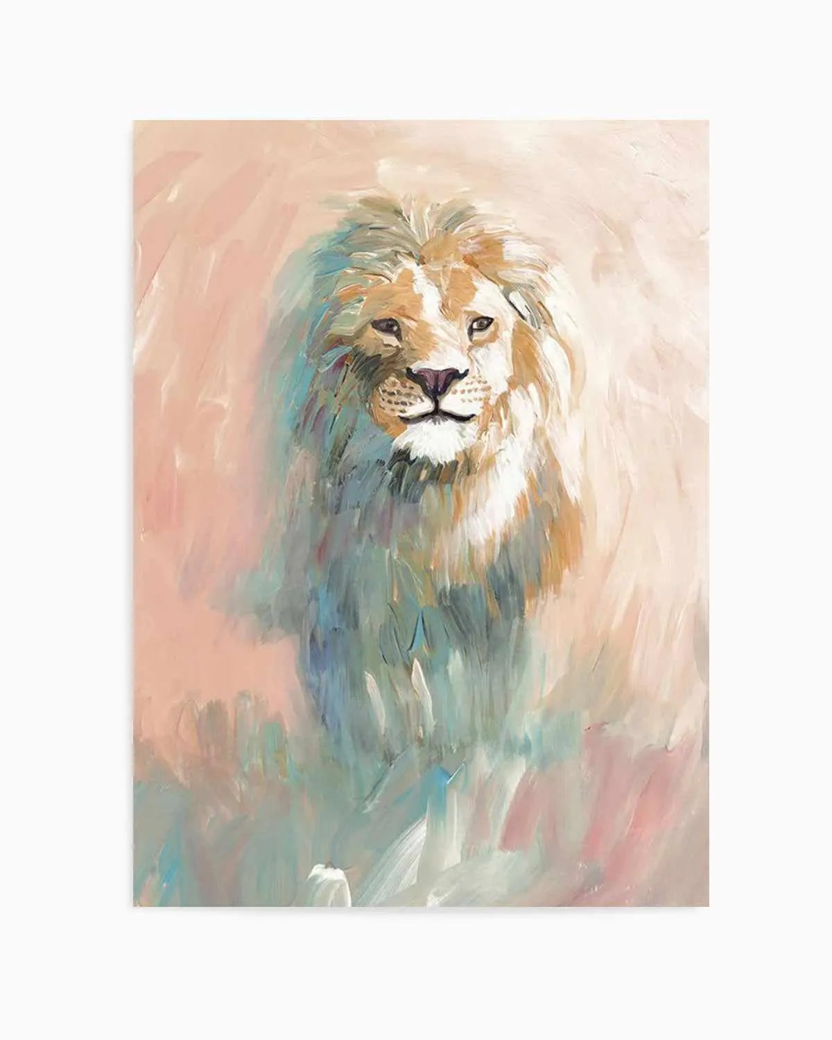 King of the Jungle Art Print from Olive et Oriel where you can shop wallpaper and artworks online