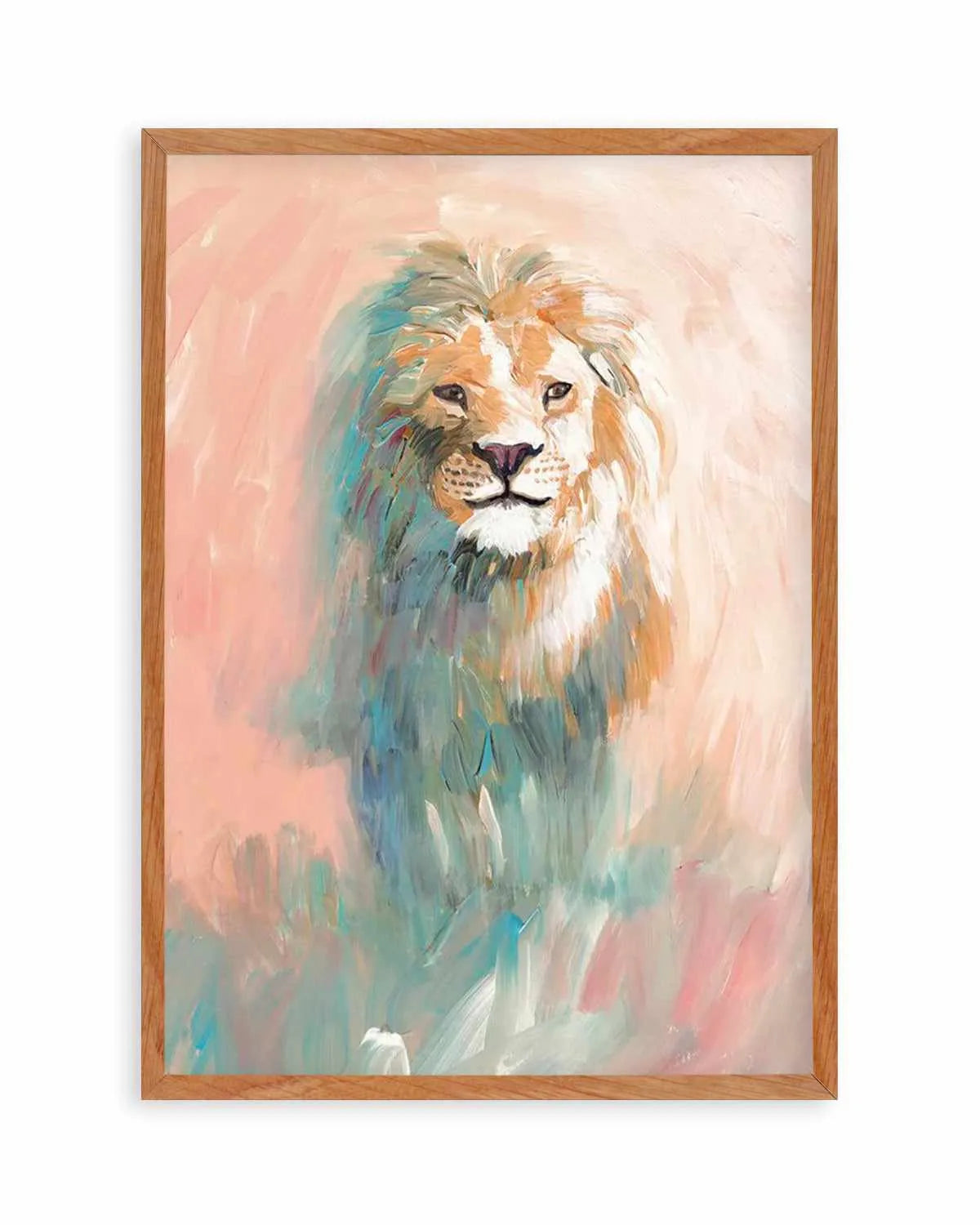 King of the Jungle Art Print from Olive et Oriel where you can shop wallpaper and artworks online
