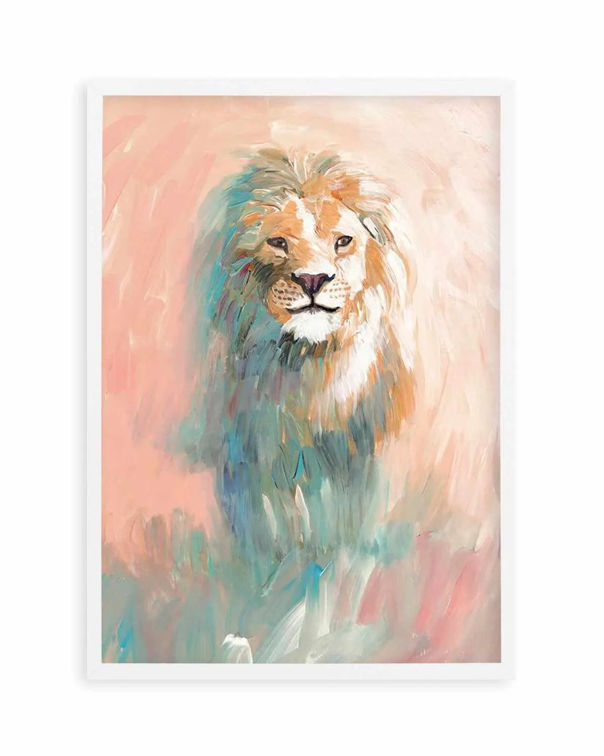King of the Jungle Art Print from Olive et Oriel where you can shop wallpaper and artworks online