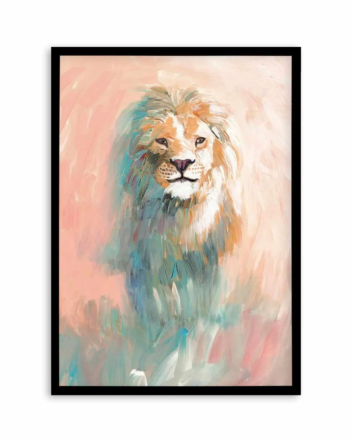King of the Jungle Art Print from Olive et Oriel where you can shop wallpaper and artworks online