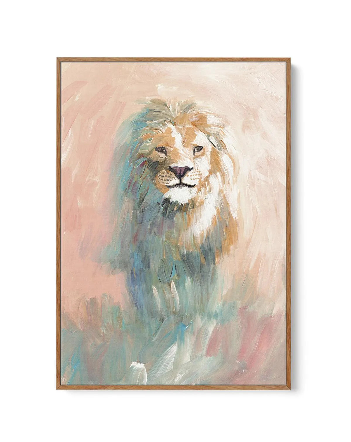 King of the Jungle | Framed Canvas-CANVAS-You can shop wall art online with Olive et Oriel for everything from abstract art to fun kids wall art. Our beautiful modern art prints and canvas art are available from large canvas prints to wall art paintings and our proudly Australian artwork collection offers only the highest quality framed large wall art and canvas art Australia - You can buy fashion photography prints or Hampton print posters and paintings on canvas from Olive et Oriel and have th