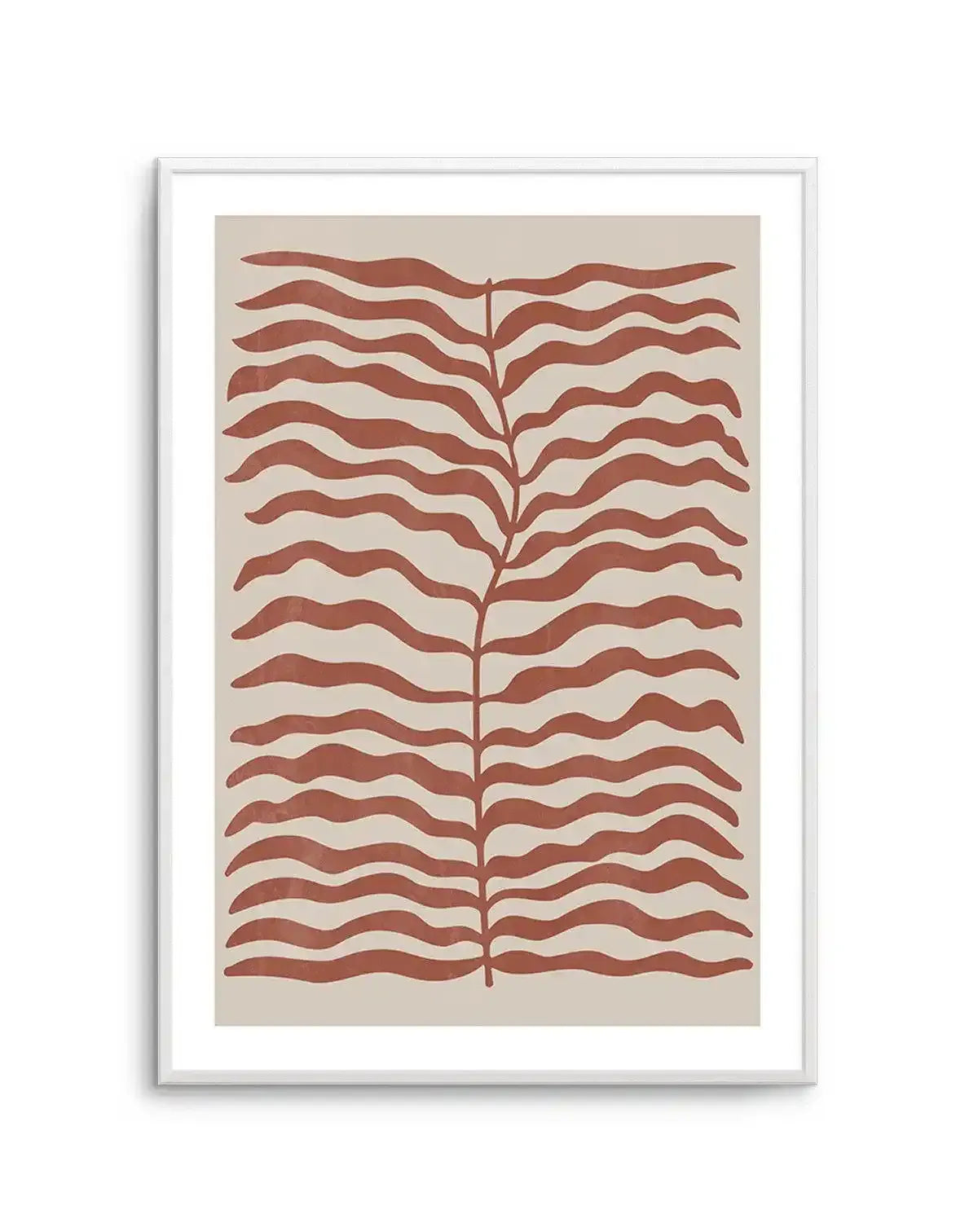 La Mer I in Red Earth Art Print-PRINT-Olive et Oriel-Olive et Oriel-A5 | 5.8" x 8.3" | 14.8 x 21cm-Unframed Art Print-With White Border-Buy-Australian-Art-Prints-Online-with-Olive-et-Oriel-Your-Artwork-Specialists-Austrailia-Decorate-With-Coastal-Photo-Wall-Art-Prints-From-Our-Beach-House-Artwork-Collection-Fine-Poster-and-Framed-Artwork