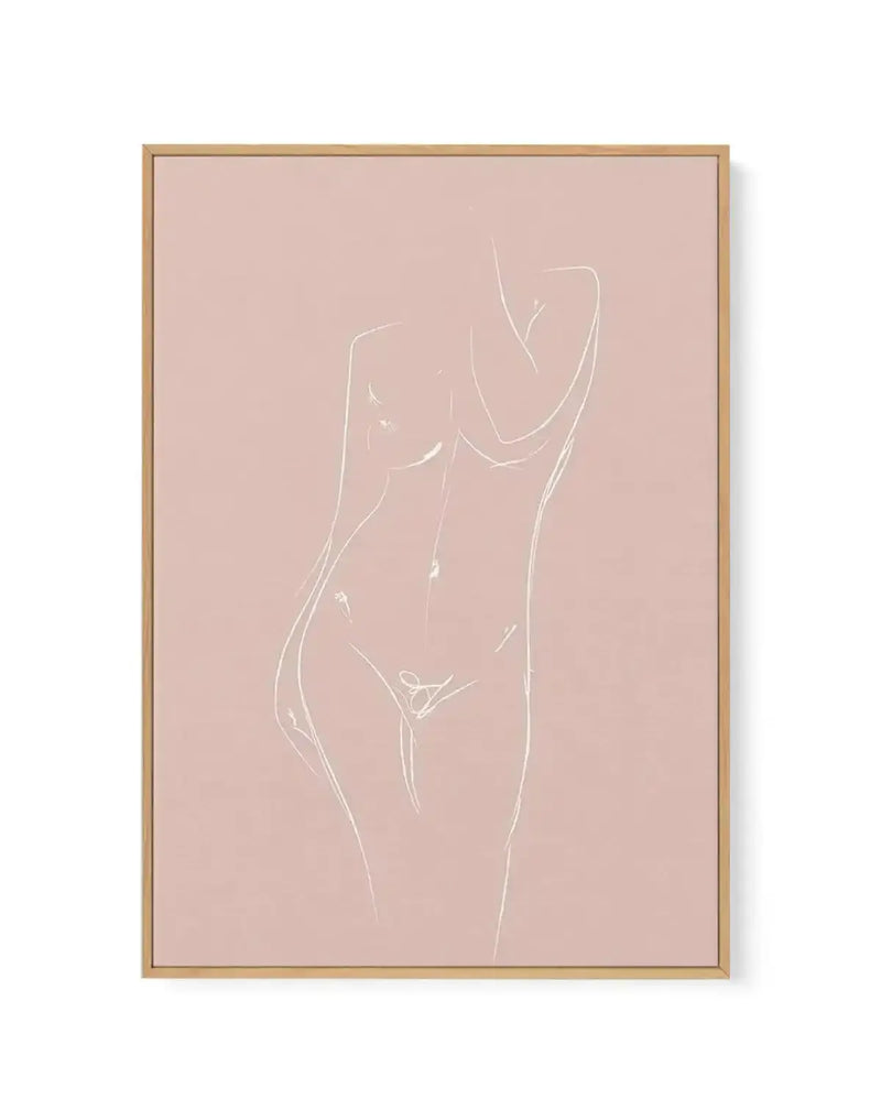 La Nu | 3 Colour Options | Framed Canvas-CANVAS-You can shop wall art online with Olive et Oriel for everything from abstract art to fun kids wall art. Our beautiful modern art prints and canvas art are available from large canvas prints to wall art paintings and our proudly Australian artwork collection offers only the highest quality framed large wall art and canvas art Australia - You can buy fashion photography prints or Hampton print posters and paintings on canvas from Olive et Oriel and h