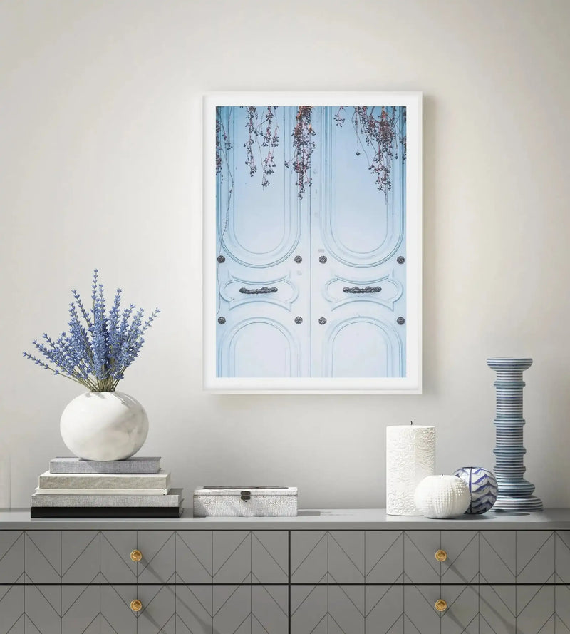 La Porte Bleue Art Print-PRINT-Olive et Oriel-Olive et Oriel-Buy-Australian-Art-Prints-Online-with-Olive-et-Oriel-Your-Artwork-Specialists-Austrailia-Decorate-With-Coastal-Photo-Wall-Art-Prints-From-Our-Beach-House-Artwork-Collection-Fine-Poster-and-Framed-Artwork
