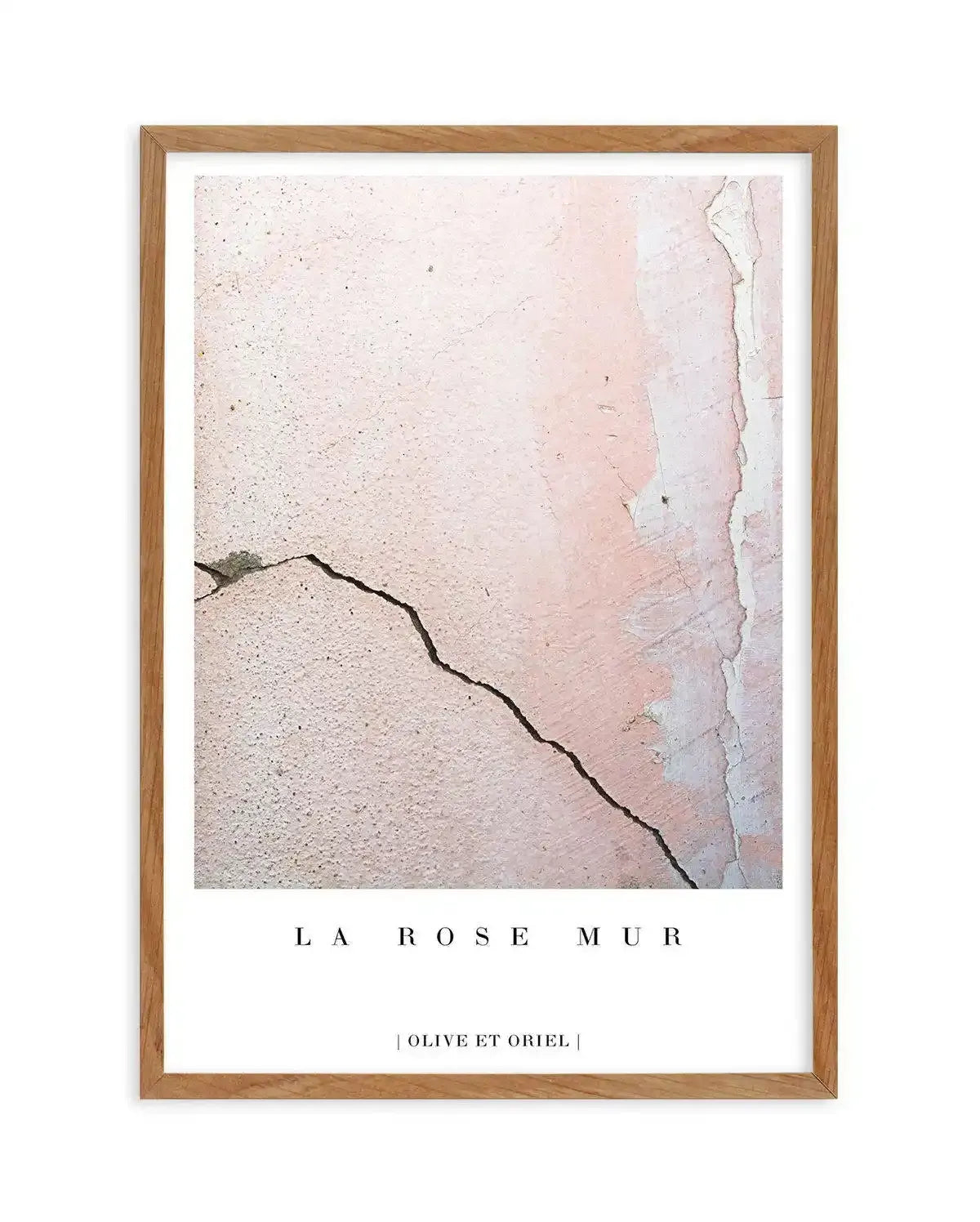 La Rose Mur Art Print-PRINT-Olive et Oriel-Olive et Oriel-50x70 cm | 19.6" x 27.5"-Walnut-With White Border-Buy-Australian-Art-Prints-Online-with-Olive-et-Oriel-Your-Artwork-Specialists-Austrailia-Decorate-With-Coastal-Photo-Wall-Art-Prints-From-Our-Beach-House-Artwork-Collection-Fine-Poster-and-Framed-Artwork