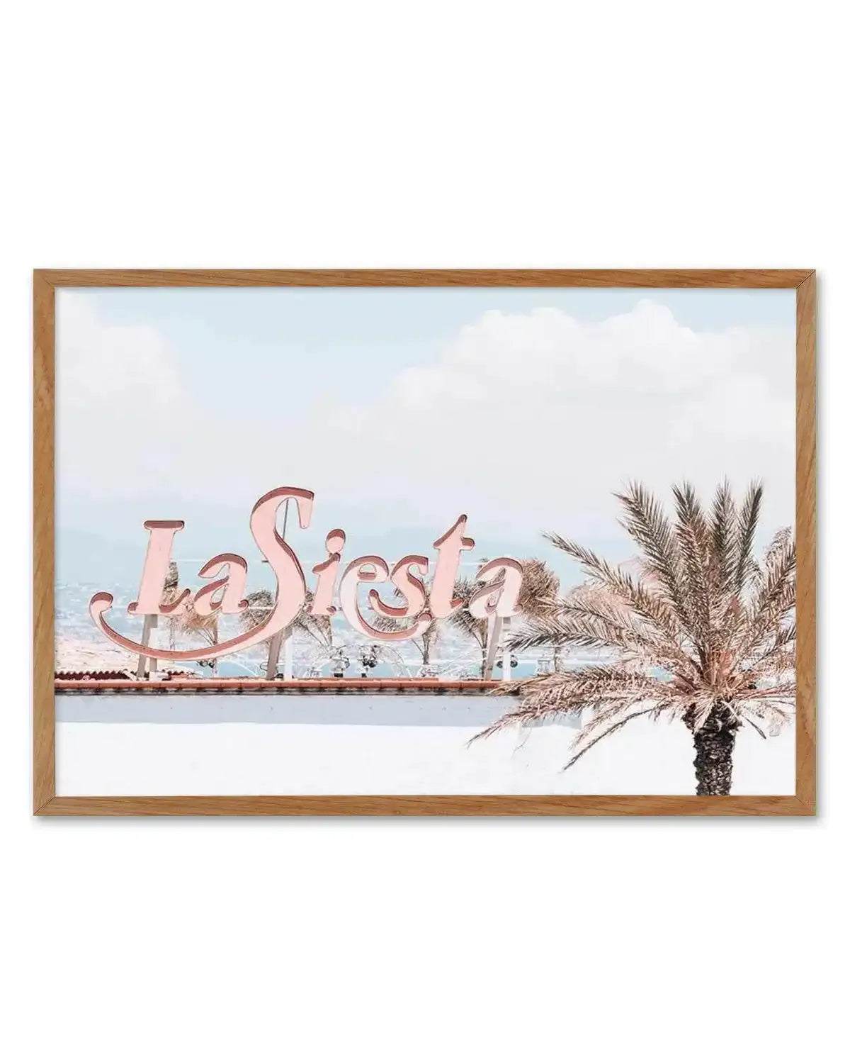 La Siesta | LS Art Print-PRINT-Olive et Oriel-Olive et Oriel-50x70 cm | 19.6" x 27.5"-Walnut-With White Border-Buy-Australian-Art-Prints-Online-with-Olive-et-Oriel-Your-Artwork-Specialists-Austrailia-Decorate-With-Coastal-Photo-Wall-Art-Prints-From-Our-Beach-House-Artwork-Collection-Fine-Poster-and-Framed-Artwork