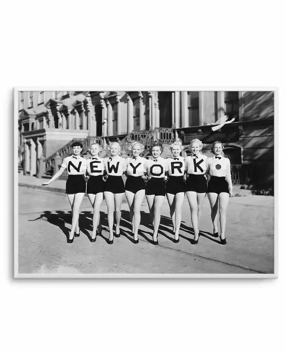 Ladies Of New York Art Print-PRINT-Olive et Oriel-Olive et Oriel-A5 | 5.8" x 8.3" | 14.8 x 21cm-Unframed Art Print-With White Border-Buy-Australian-Art-Prints-Online-with-Olive-et-Oriel-Your-Artwork-Specialists-Austrailia-Decorate-With-Coastal-Photo-Wall-Art-Prints-From-Our-Beach-House-Artwork-Collection-Fine-Poster-and-Framed-Artwork