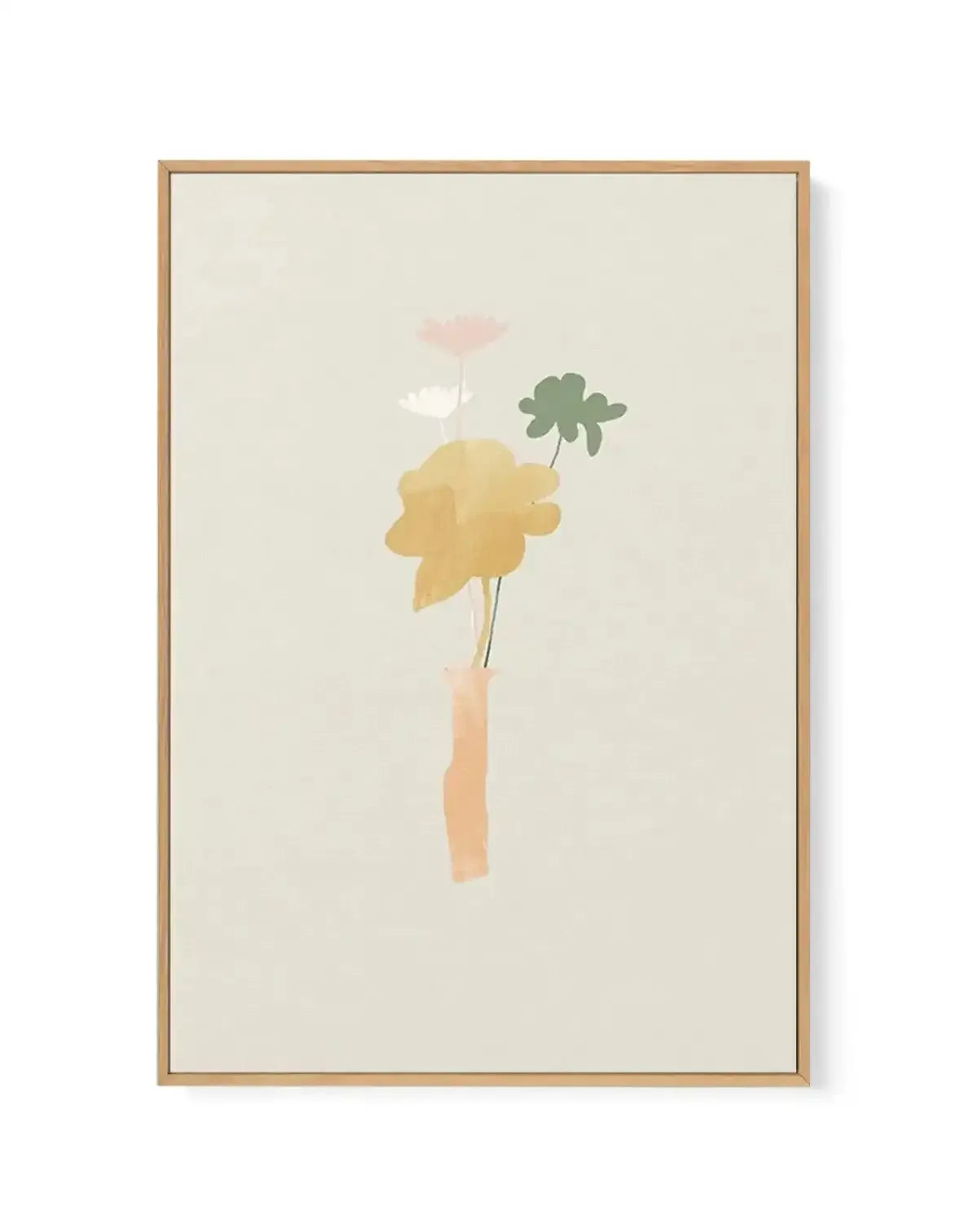 Le Posy I | Framed Canvas-CANVAS-You can shop wall art online with Olive et Oriel for everything from abstract art to fun kids wall art. Our beautiful modern art prints and canvas art are available from large canvas prints to wall art paintings and our proudly Australian artwork collection offers only the highest quality framed large wall art and canvas art Australia - You can buy fashion photography prints or Hampton print posters and paintings on canvas from Olive et Oriel and have them delive