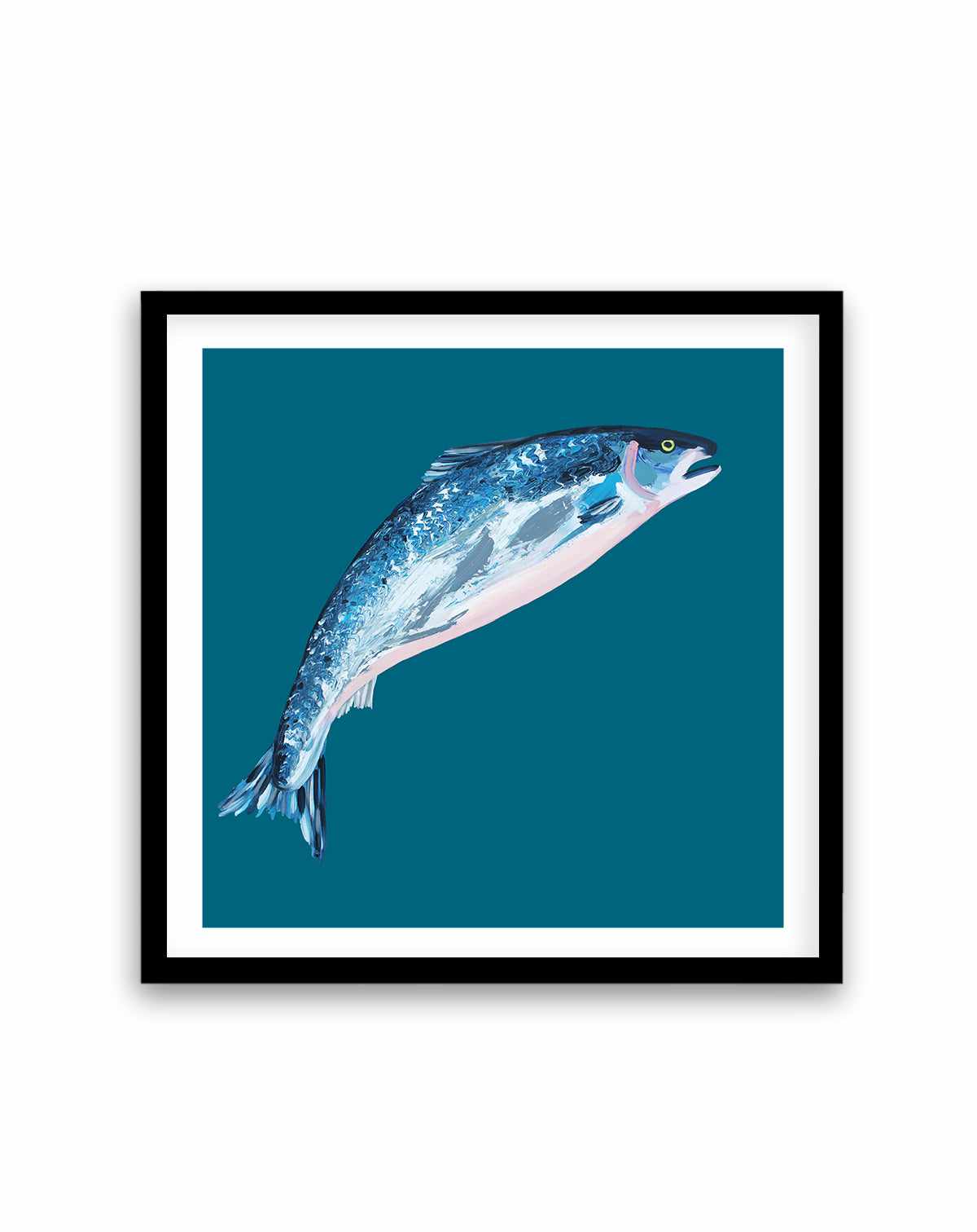 Leaping Salmon By Alice Straker | Art Print