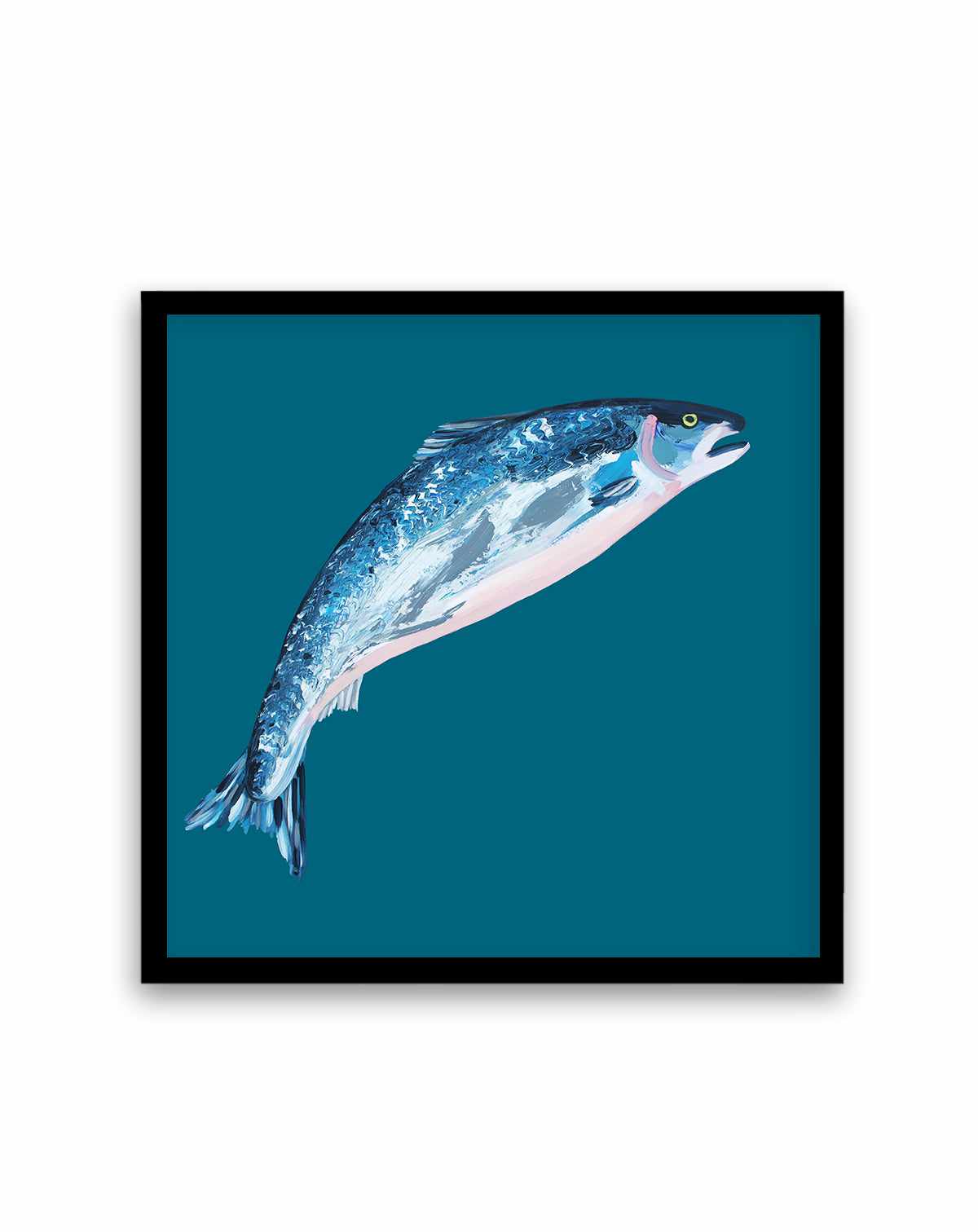 Leaping Salmon By Alice Straker | Art Print