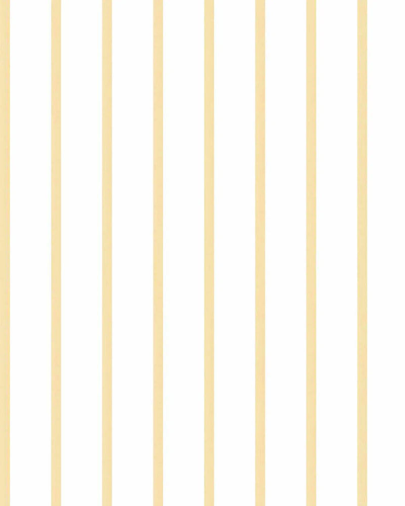 Stripe Wallpaper In Lemon from Olive et Oriel where you can shop wallpaper and artworks online