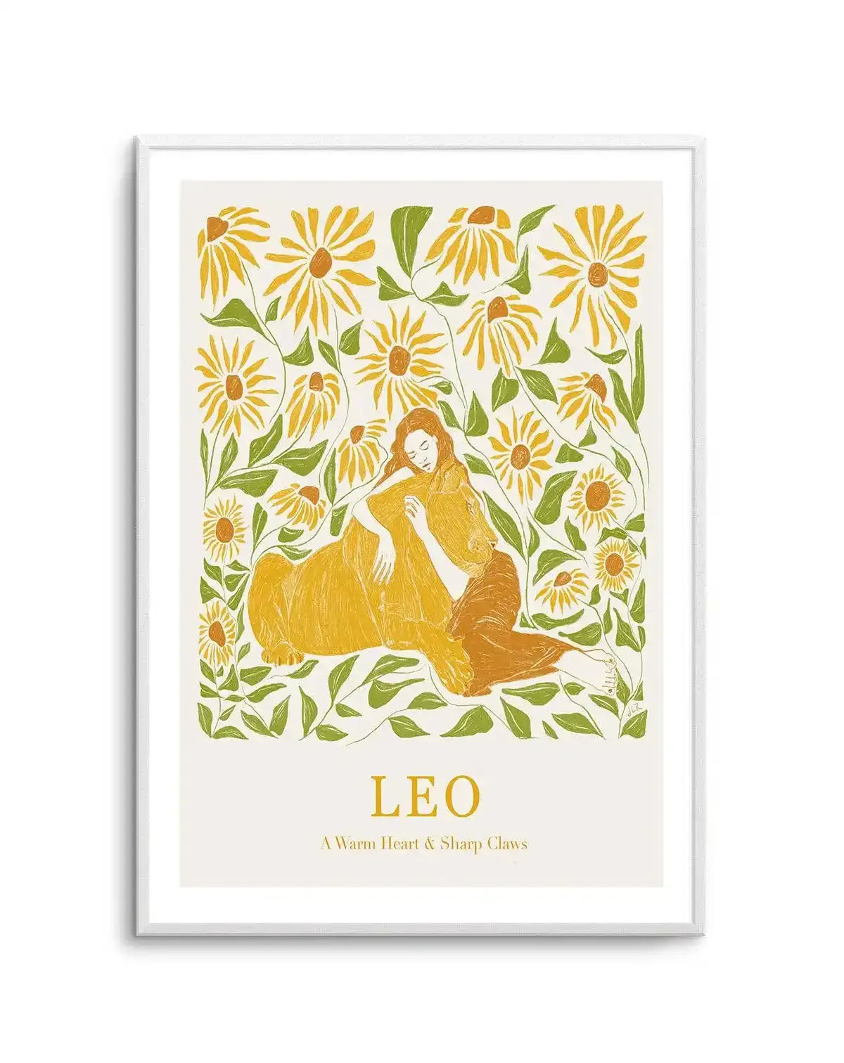 Leo By Jenny Liz Rome Art Print-PRINT-Olive et Oriel-Olive et Oriel-Buy-Australian-Art-Prints-Online-with-Olive-et-Oriel-Your-Artwork-Specialists-Austrailia-Decorate-With-Coastal-Photo-Wall-Art-Prints-From-Our-Beach-House-Artwork-Collection-Fine-Poster-and-Framed-Artwork