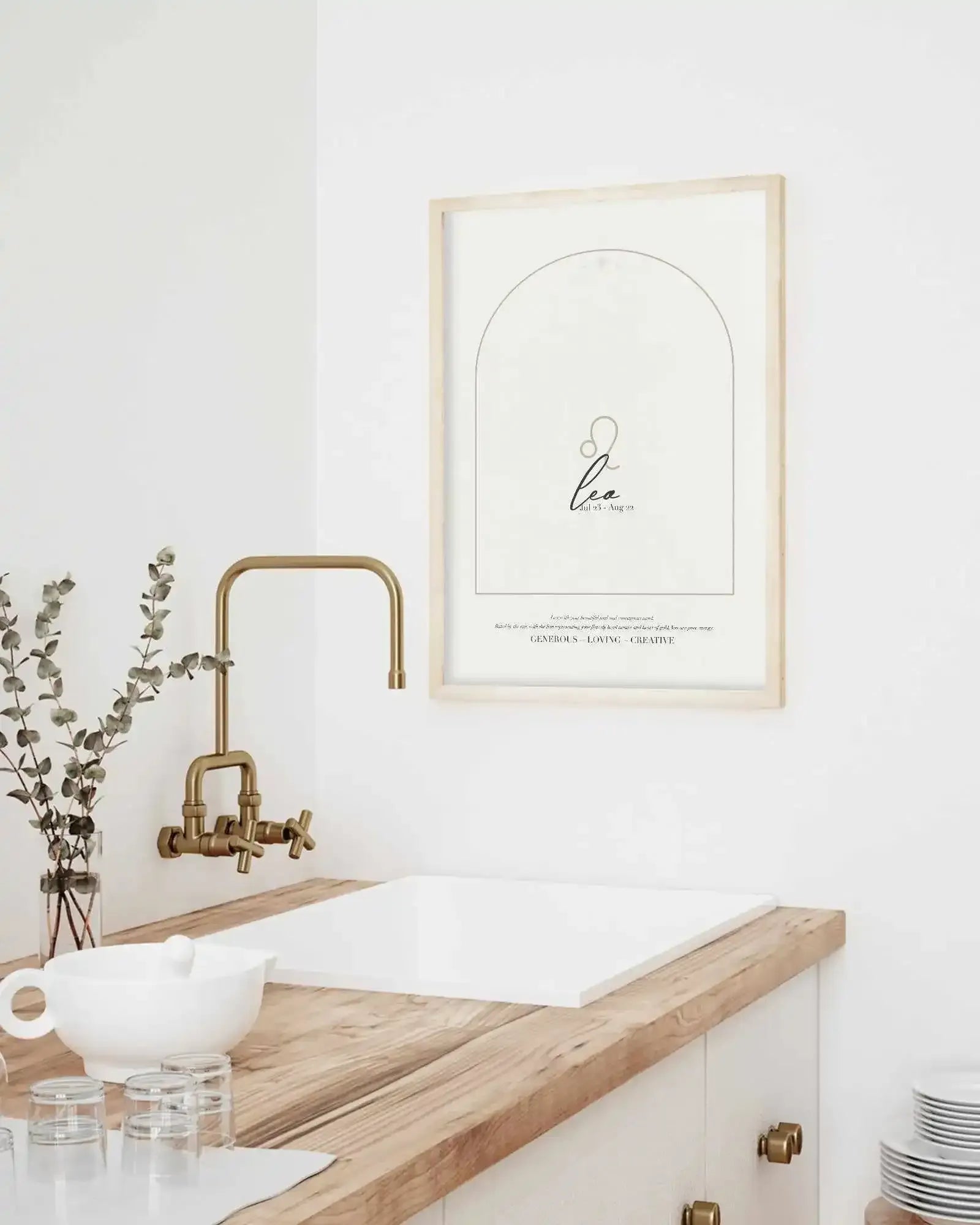 Leo Star Sign Art Print-PRINT-Olive et Oriel-Olive et Oriel-Buy-Australian-Art-Prints-Online-with-Olive-et-Oriel-Your-Artwork-Specialists-Austrailia-Decorate-With-Coastal-Photo-Wall-Art-Prints-From-Our-Beach-House-Artwork-Collection-Fine-Poster-and-Framed-Artwork