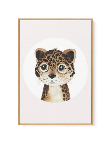 Leopard | Framed Canvas-CANVAS-You can shop wall art online with Olive et Oriel for everything from abstract art to fun kids wall art. Our beautiful modern art prints and canvas art are available from large canvas prints to wall art paintings and our proudly Australian artwork collection offers only the highest quality framed large wall art and canvas art Australia - You can buy fashion photography prints or Hampton print posters and paintings on canvas from Olive et Oriel and have them delivere