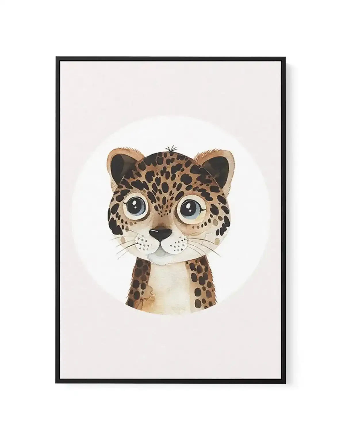 Leopard | Framed Canvas-CANVAS-You can shop wall art online with Olive et Oriel for everything from abstract art to fun kids wall art. Our beautiful modern art prints and canvas art are available from large canvas prints to wall art paintings and our proudly Australian artwork collection offers only the highest quality framed large wall art and canvas art Australia - You can buy fashion photography prints or Hampton print posters and paintings on canvas from Olive et Oriel and have them delivere