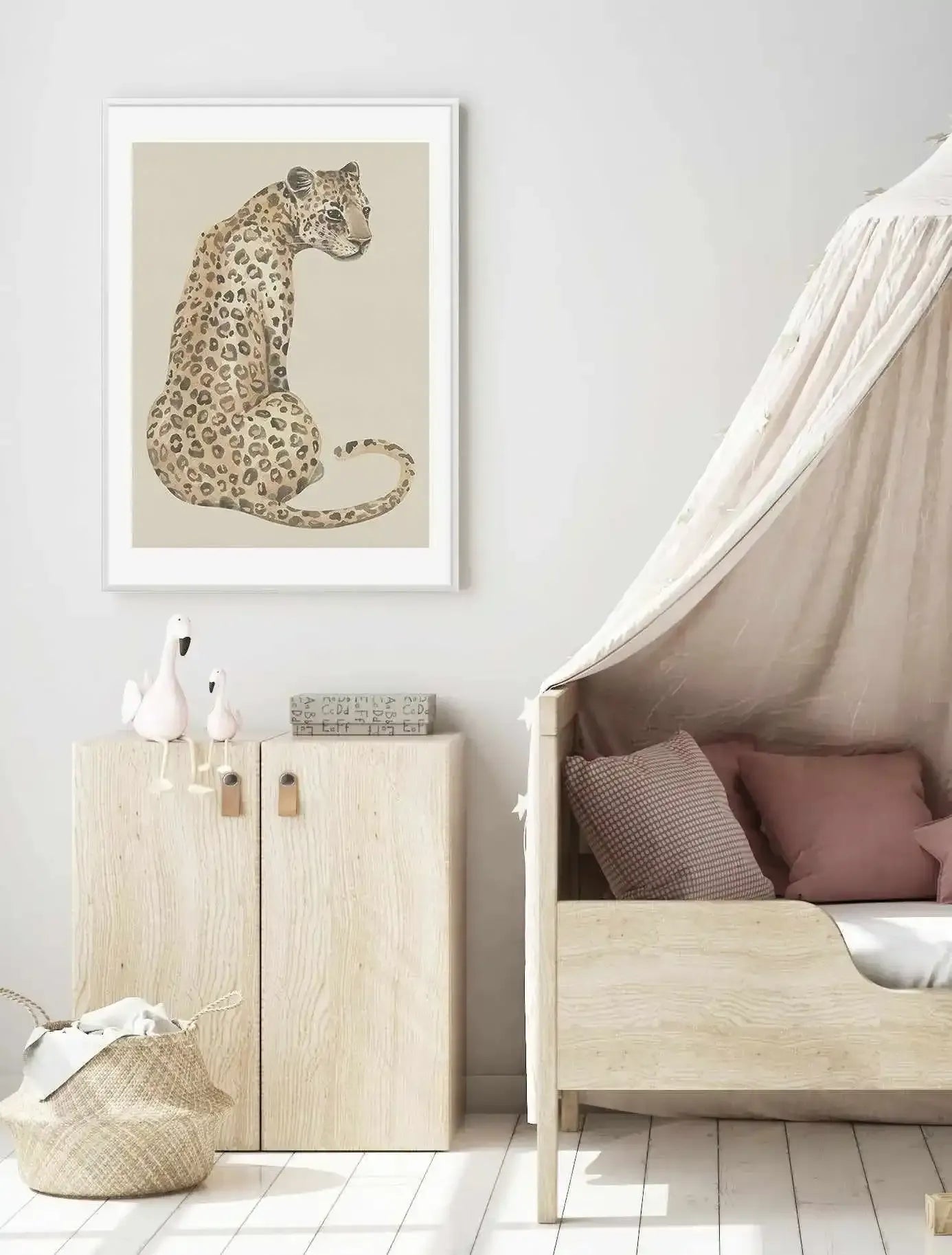 Leopard in Watercolor I Art Print-PRINT-Olive et Oriel-Olive et Oriel-Buy-Australian-Art-Prints-Online-with-Olive-et-Oriel-Your-Artwork-Specialists-Austrailia-Decorate-With-Coastal-Photo-Wall-Art-Prints-From-Our-Beach-House-Artwork-Collection-Fine-Poster-and-Framed-Artwork