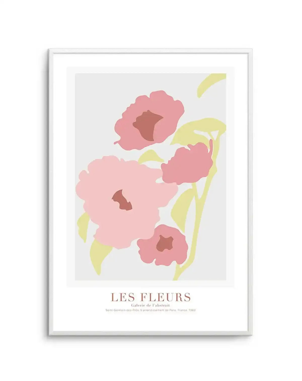 Les Fleurs Art Print-PRINT-Olive et Oriel-Olive et Oriel-A4 | 8.3" x 11.7" | 21 x 29.7cm-Unframed Art Print-With White Border-Buy-Australian-Art-Prints-Online-with-Olive-et-Oriel-Your-Artwork-Specialists-Austrailia-Decorate-With-Coastal-Photo-Wall-Art-Prints-From-Our-Beach-House-Artwork-Collection-Fine-Poster-and-Framed-Artwork