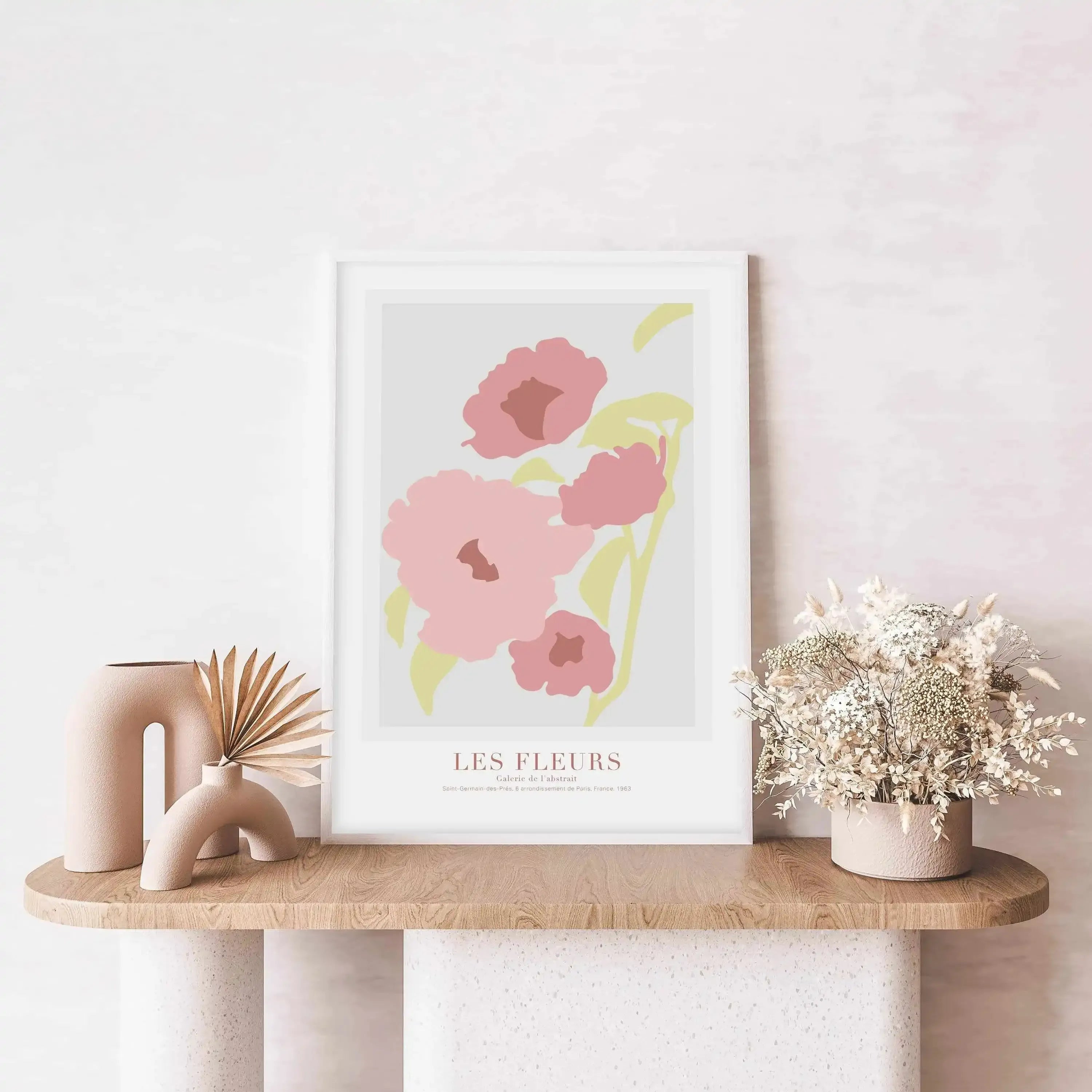 Les Fleurs Art Print-PRINT-Olive et Oriel-Olive et Oriel-Buy-Australian-Art-Prints-Online-with-Olive-et-Oriel-Your-Artwork-Specialists-Austrailia-Decorate-With-Coastal-Photo-Wall-Art-Prints-From-Our-Beach-House-Artwork-Collection-Fine-Poster-and-Framed-Artwork